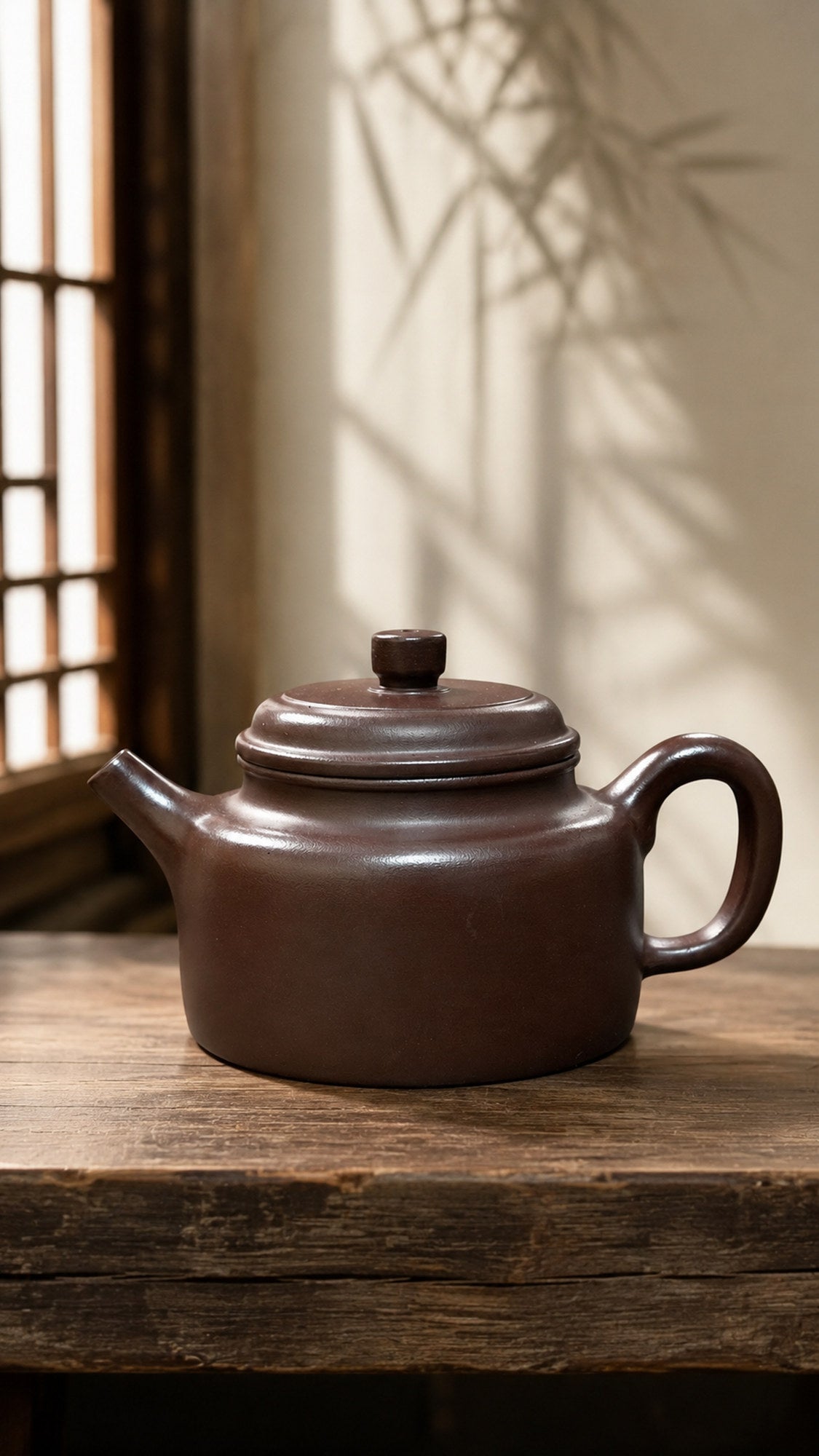Handmade Dezhong Yixing Zisha Teapot – Shihong Clay, 220ml