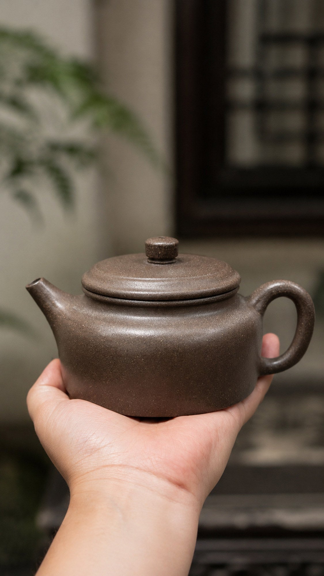 Handmade Dezhong Yixing Zisha Teapot – Tianqingni Clay, 140ml