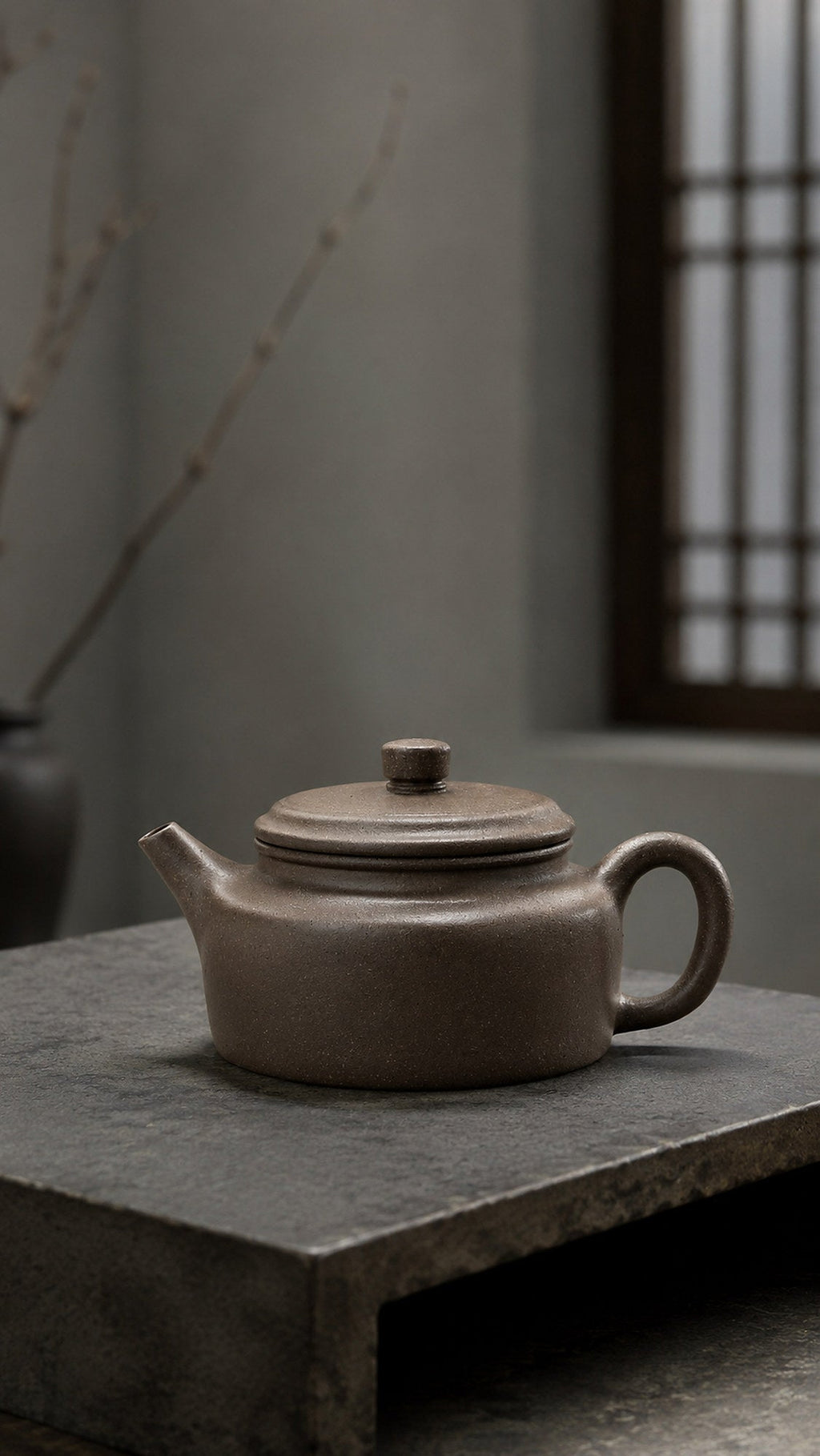 Handmade Dezhong Yixing Zisha Teapot – Tianqingni Clay, 140ml