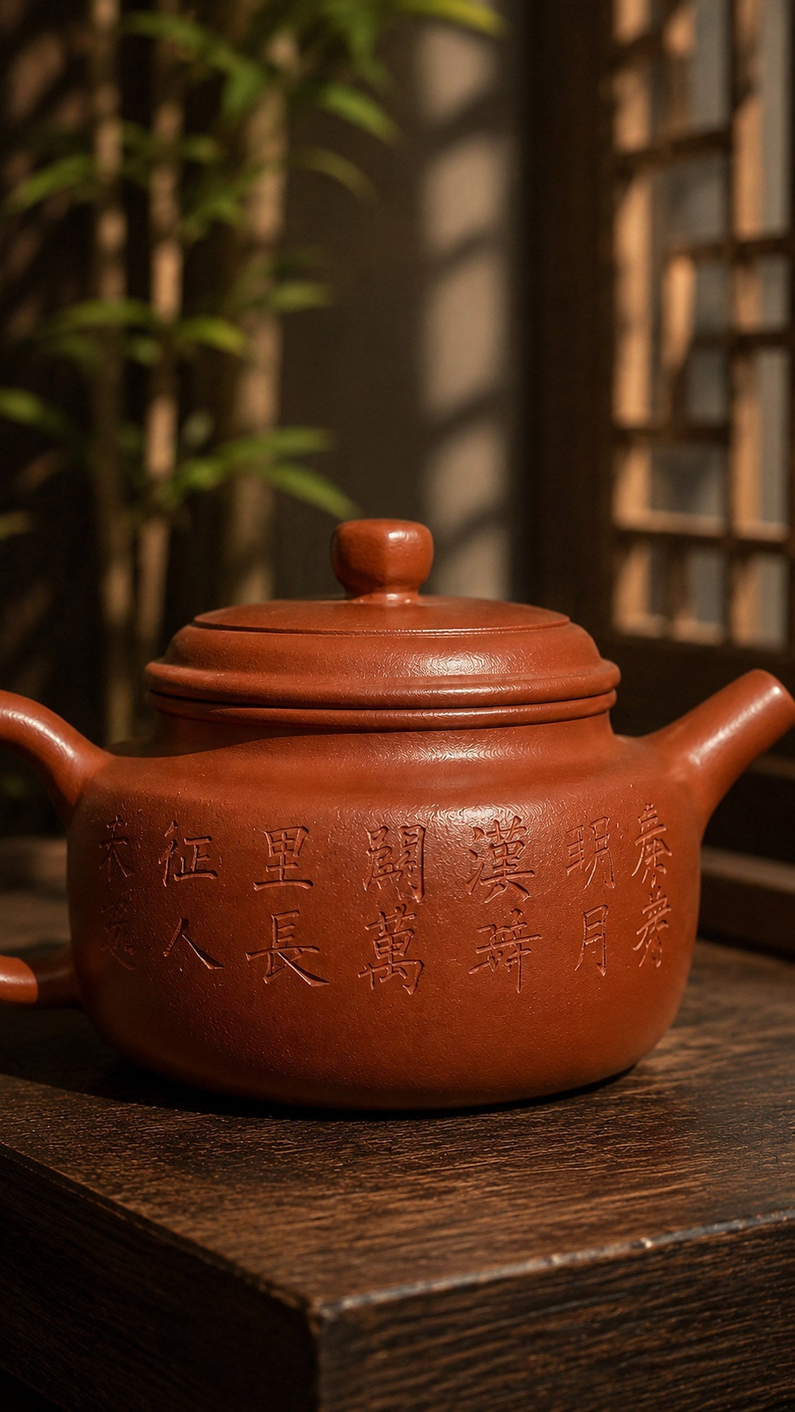 Dezhong Yixing Zisha Teapot – Zhuni Clay, 80ml
