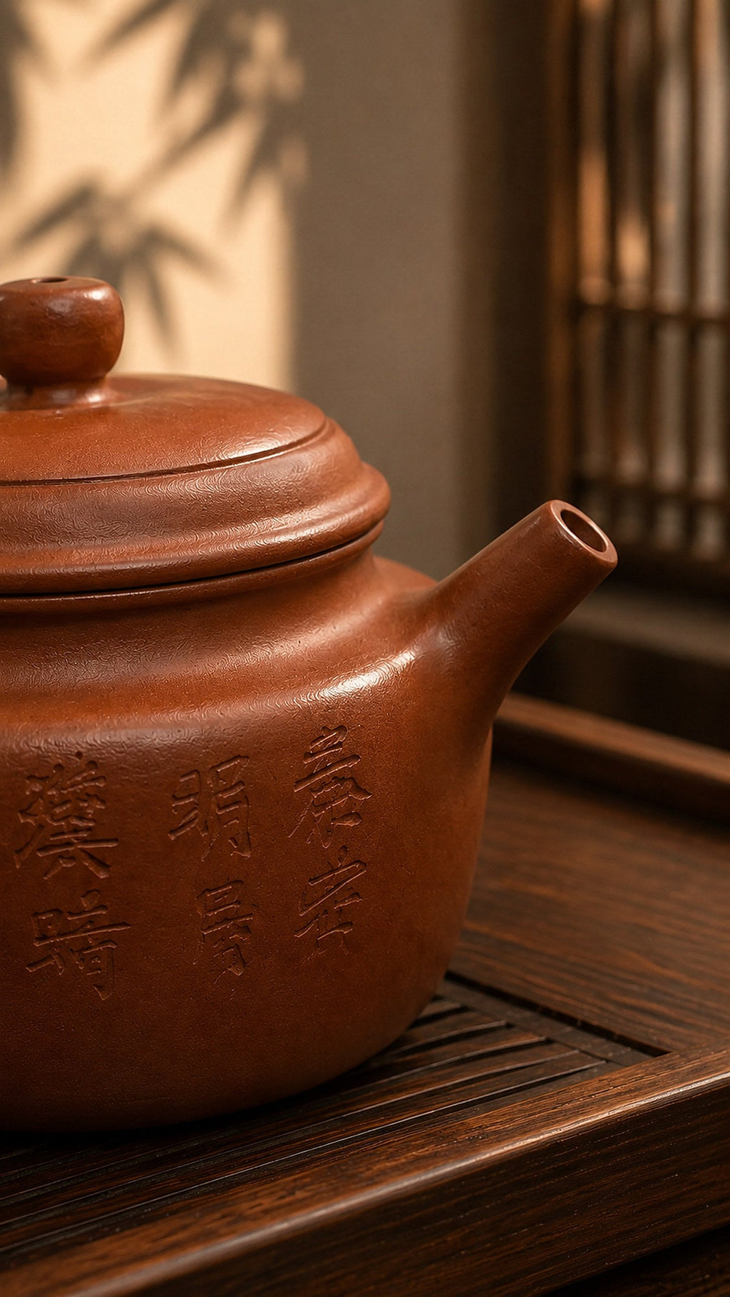 Dezhong Yixing Zisha Teapot – Zhuni Clay, 80ml