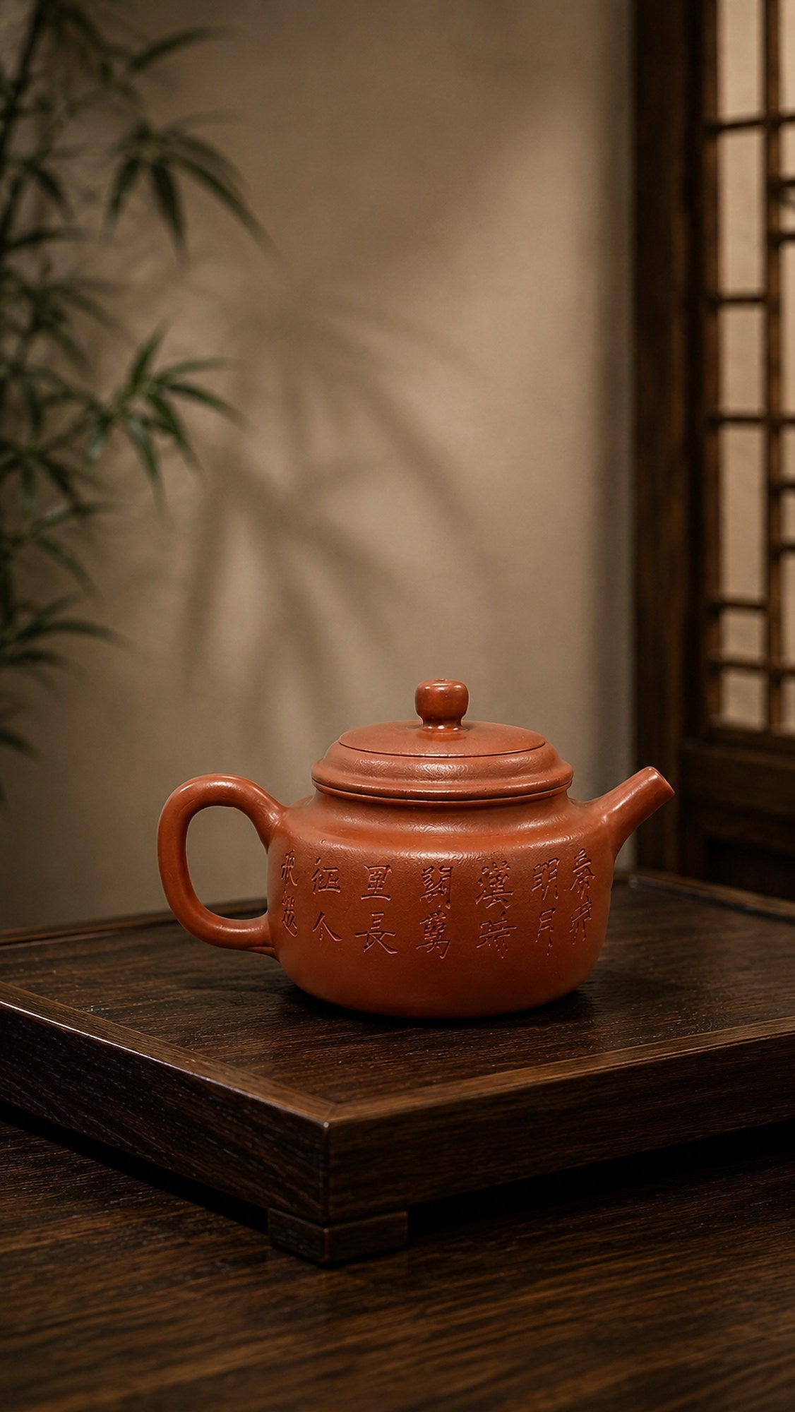 Dezhong Yixing Zisha Teapot – Zhuni Clay, 80ml