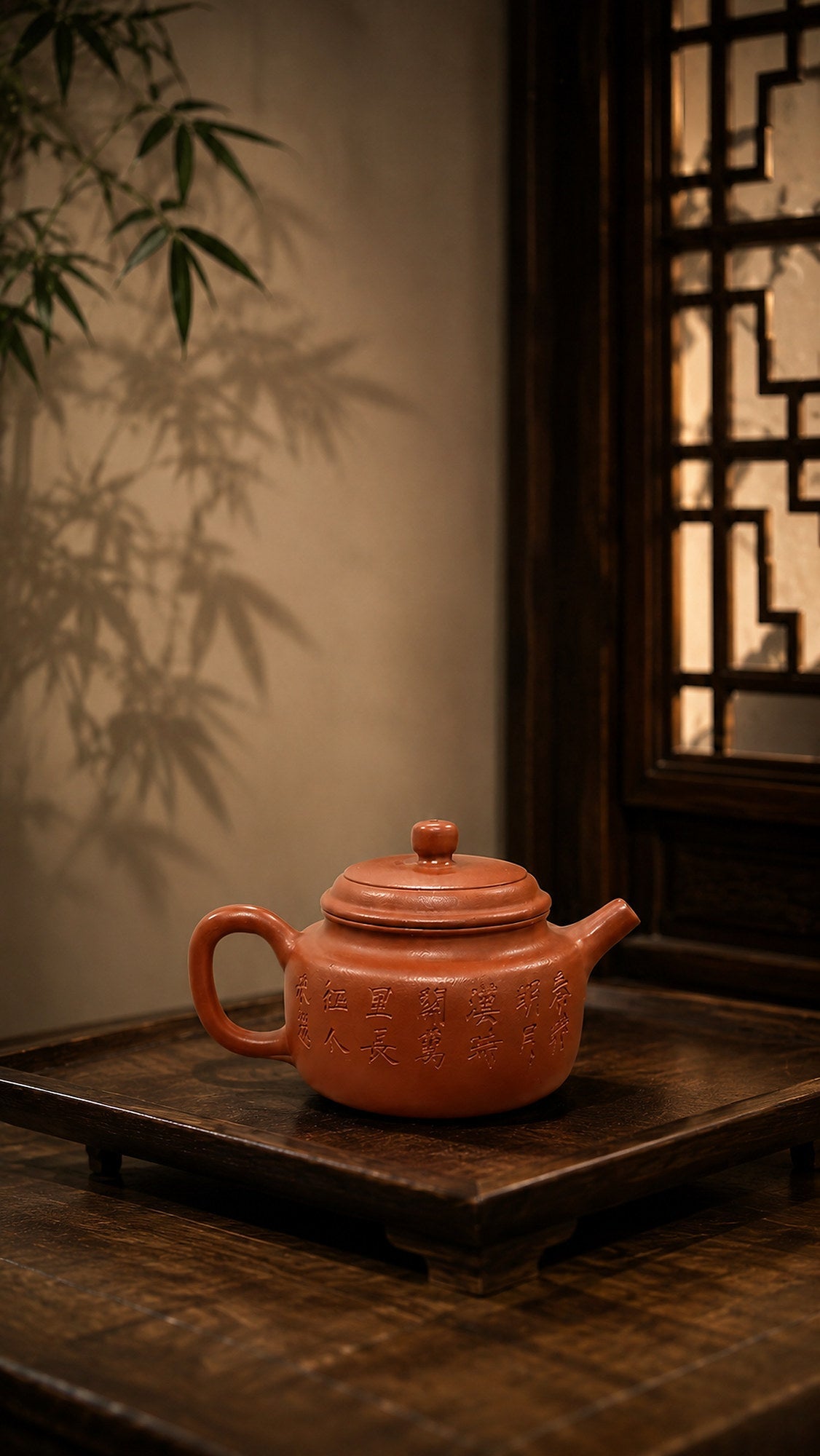 Dezhong Yixing Zisha Teapot – Zhuni Clay, 80ml