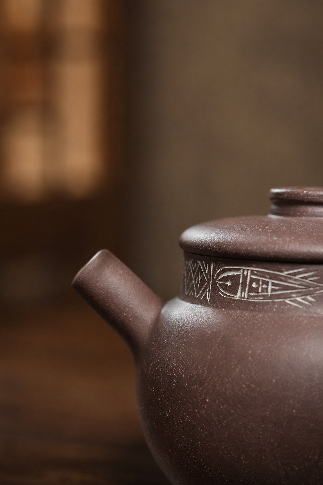 Handmade Dezhong Yixing Zisha Teapot – Zini Clay, 80ml
