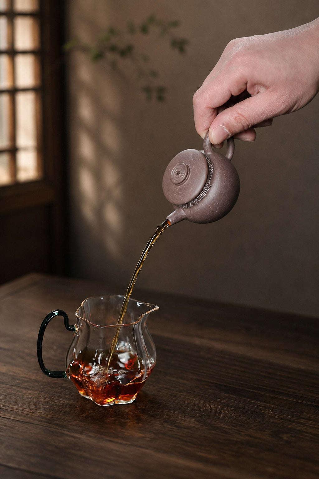 Handmade Dezhong Yixing Zisha Teapot – Zini Clay, 80ml
