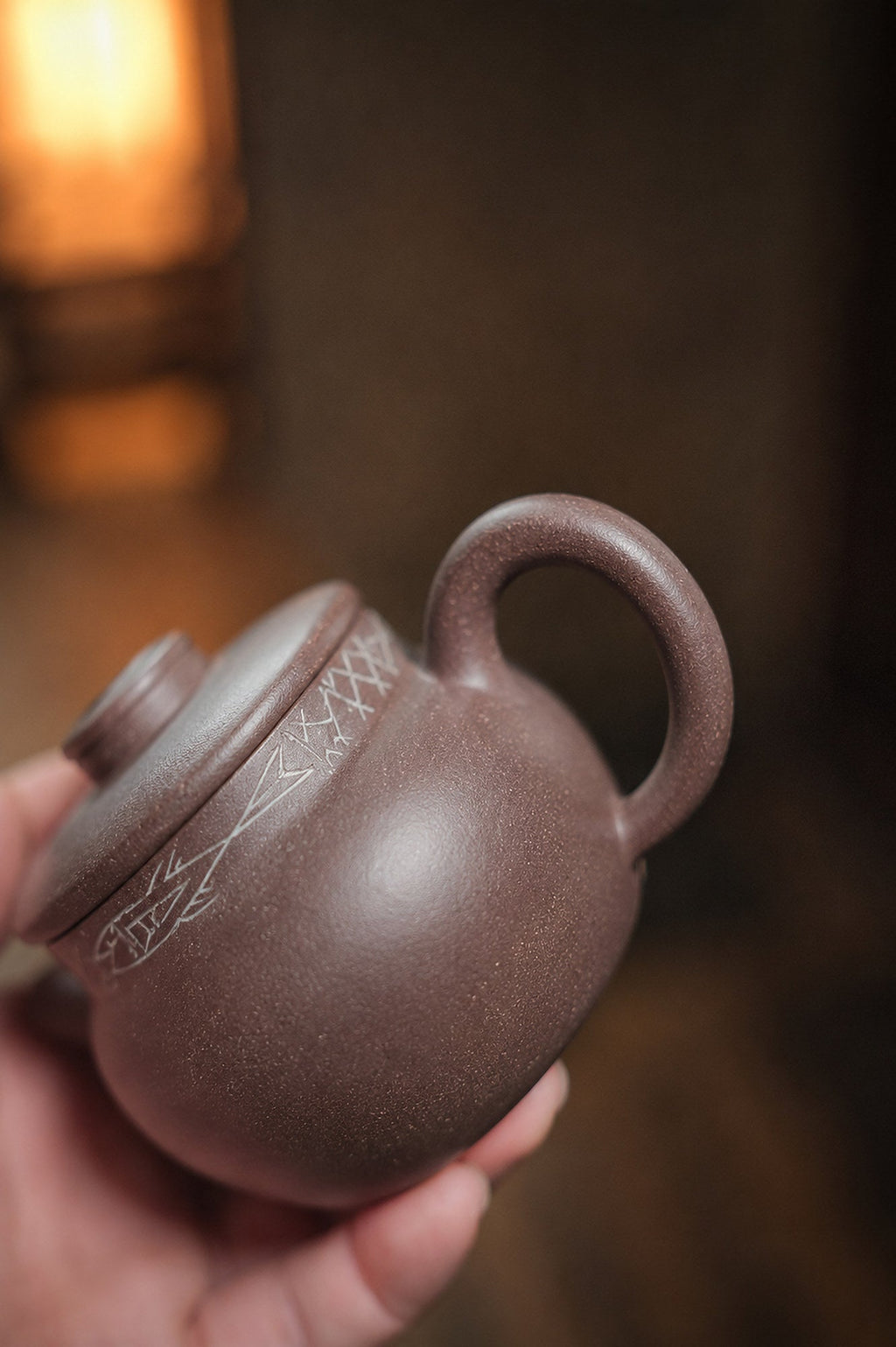 Handmade Dezhong Yixing Zisha Teapot – Zini Clay, 80ml