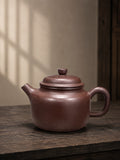 Handmade Dezhong Yixing Zisha Teapot – Zipao Yusha Clay, 110ml