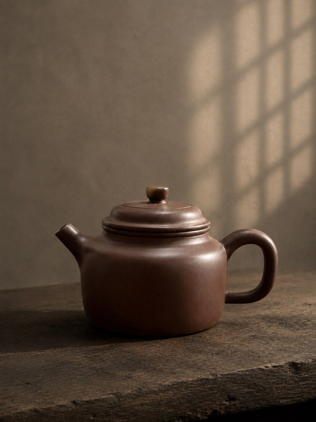 Handmade Dezhong Yixing Zisha Teapot – Zipao Yusha Clay, 110ml