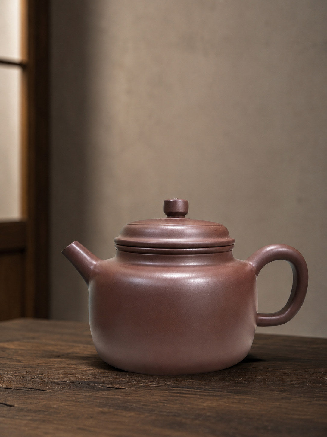 Handmade Dezhong Yixing Zisha Teapot – Zipao Yusha Clay, 200ml