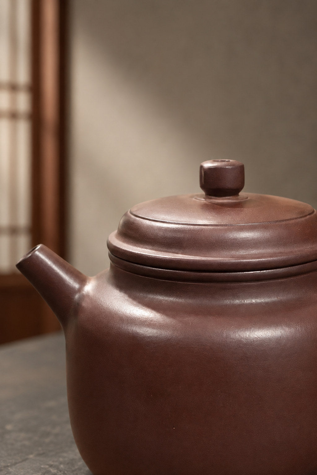 Handmade Dezhong Yixing Zisha Teapot – Zipao Yusha Clay, 200ml