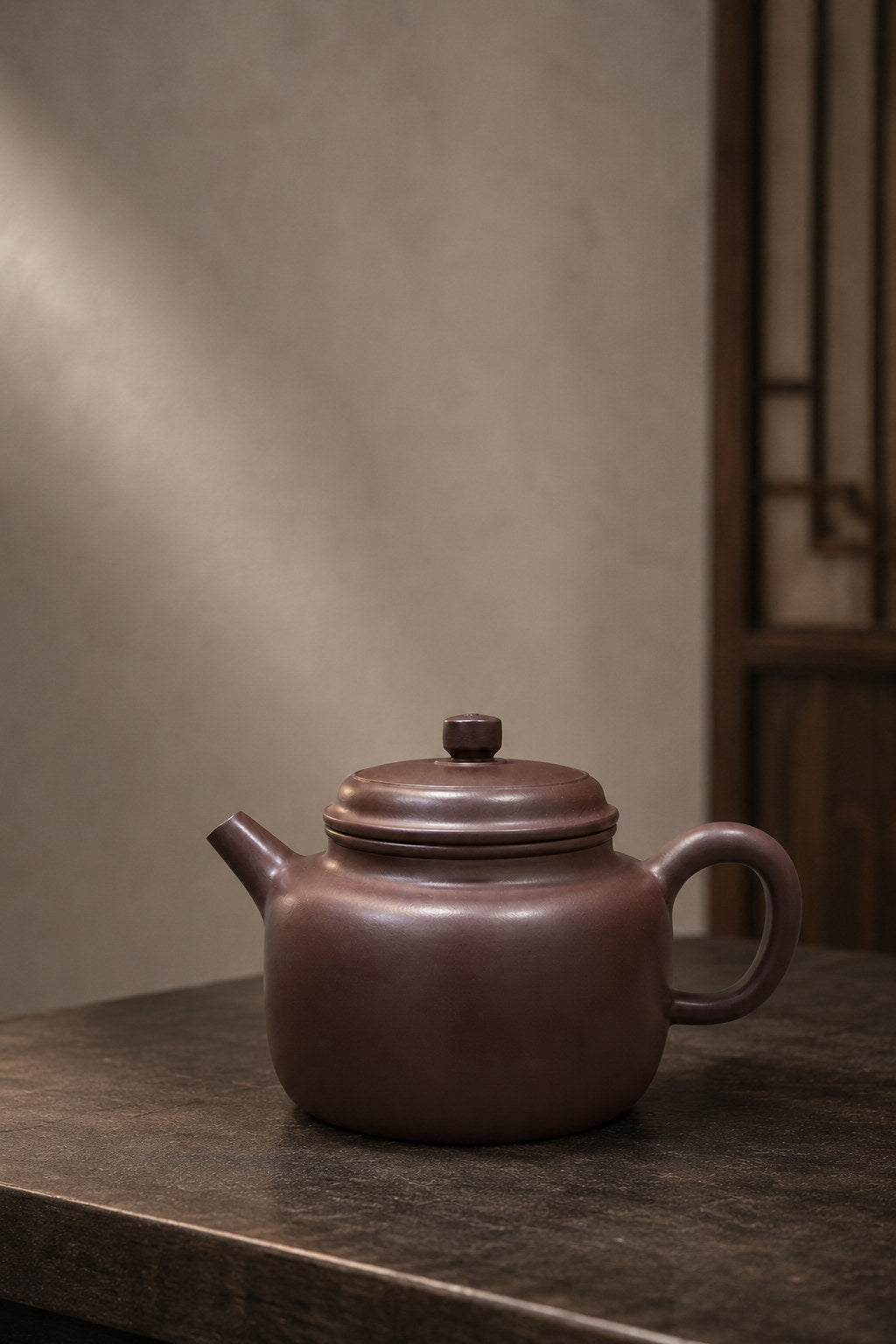 Handmade Dezhong Yixing Zisha Teapot – Zipao Yusha Clay, 200ml