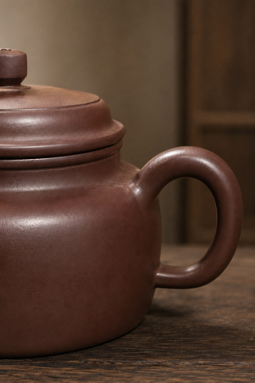 Handmade Dezhong Yixing Zisha Teapot – Zipao Yusha Clay, 200ml