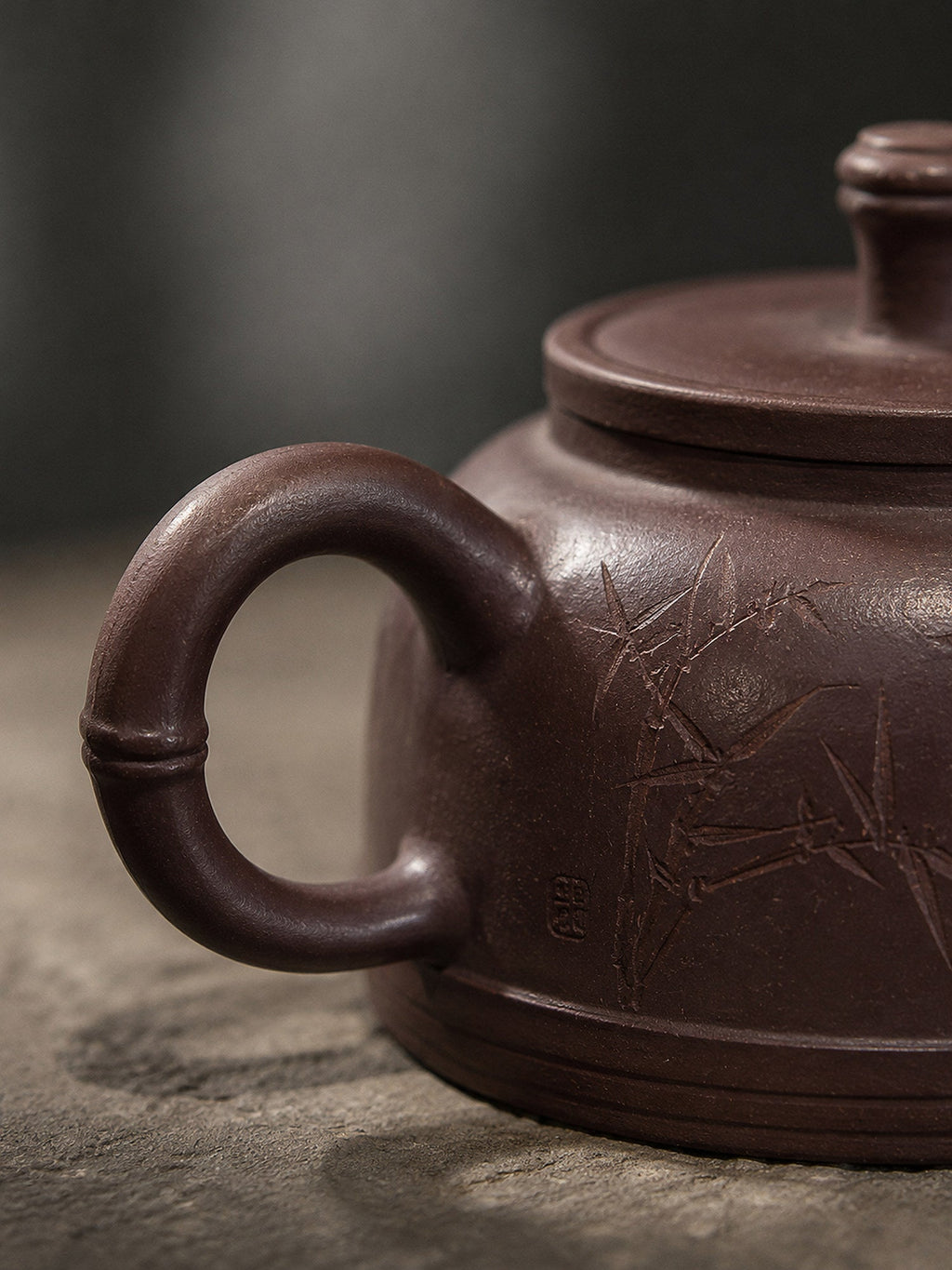 Dezhong Yixing Zisha Teapot – Ziyu Jinsha Clay, 180ml