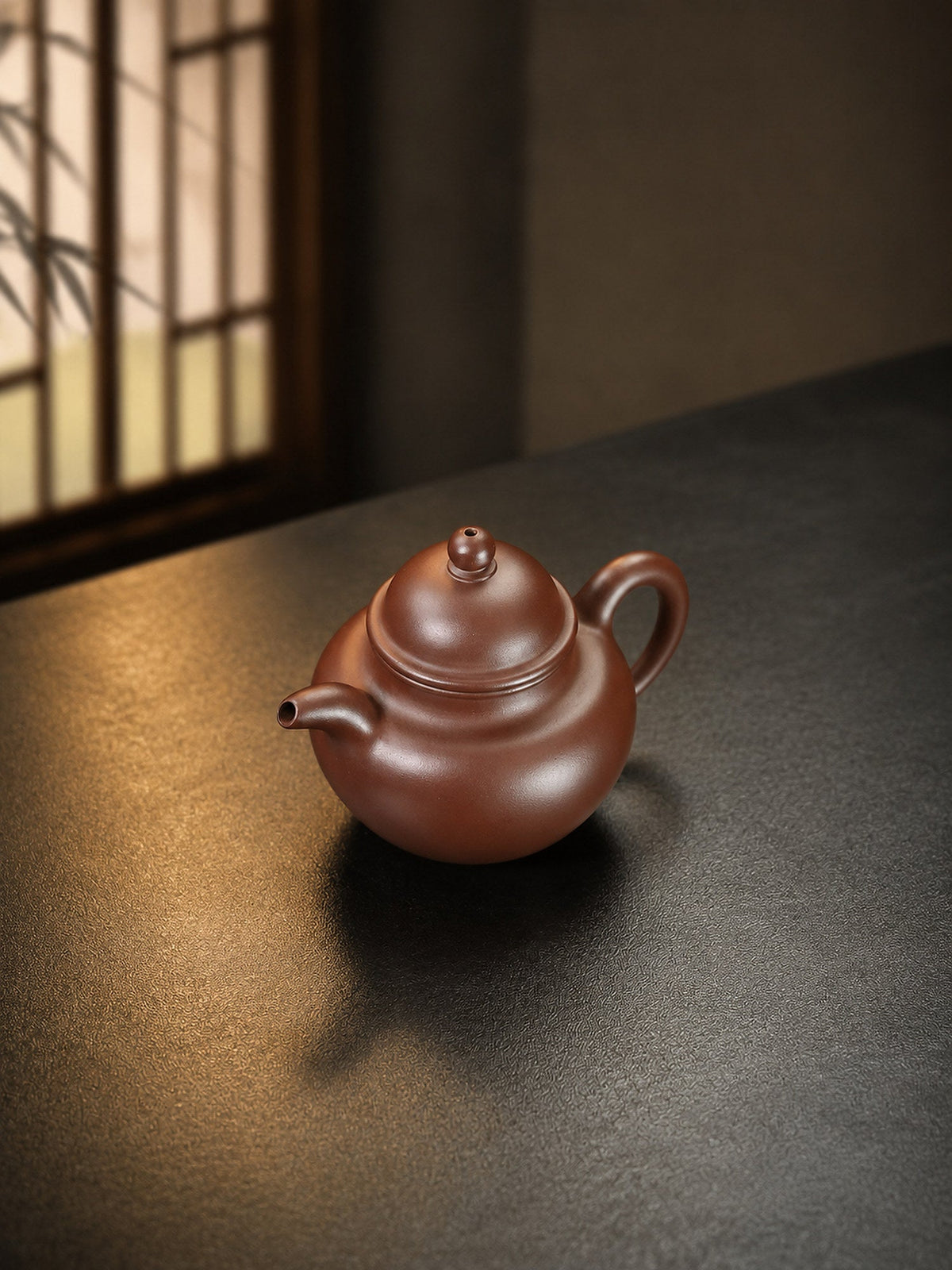 Handmade Duo Qiu Yixing Zisha Teapot – Aged Zini Clay, 100ml