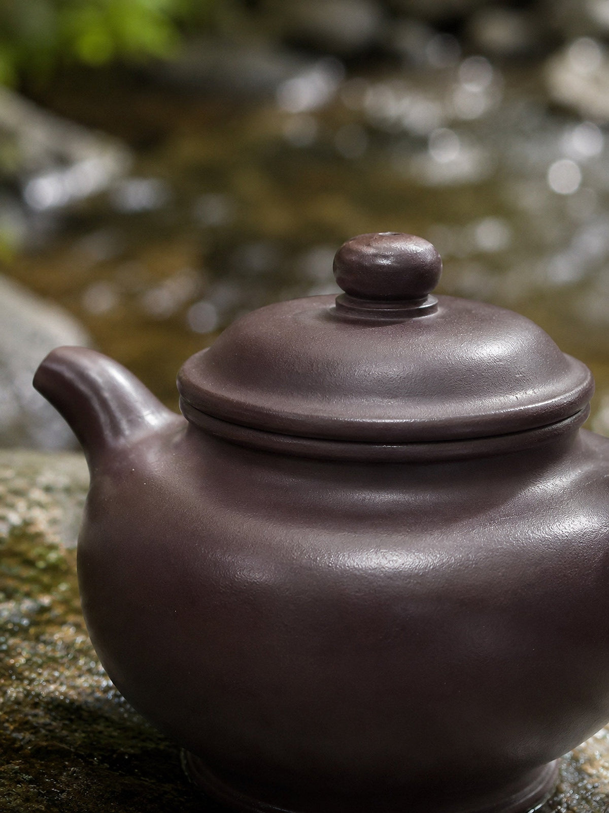 Handmade Duozhi Yixing Zisha Teapot – Shihong Clay, 150ml