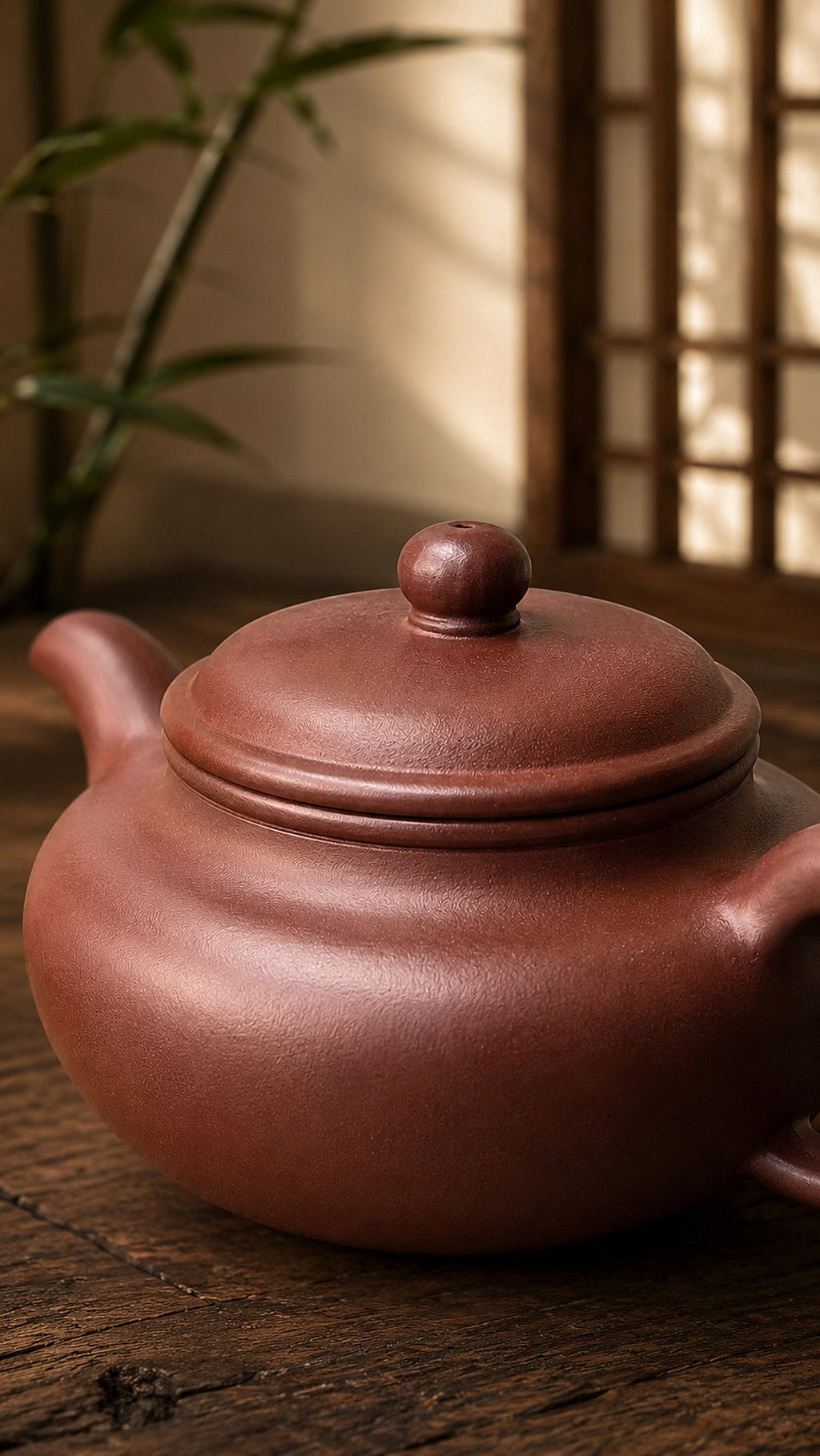 Fanggu Yixing Zisha Teapot – Dicaoqing Zini Clay, 130ml