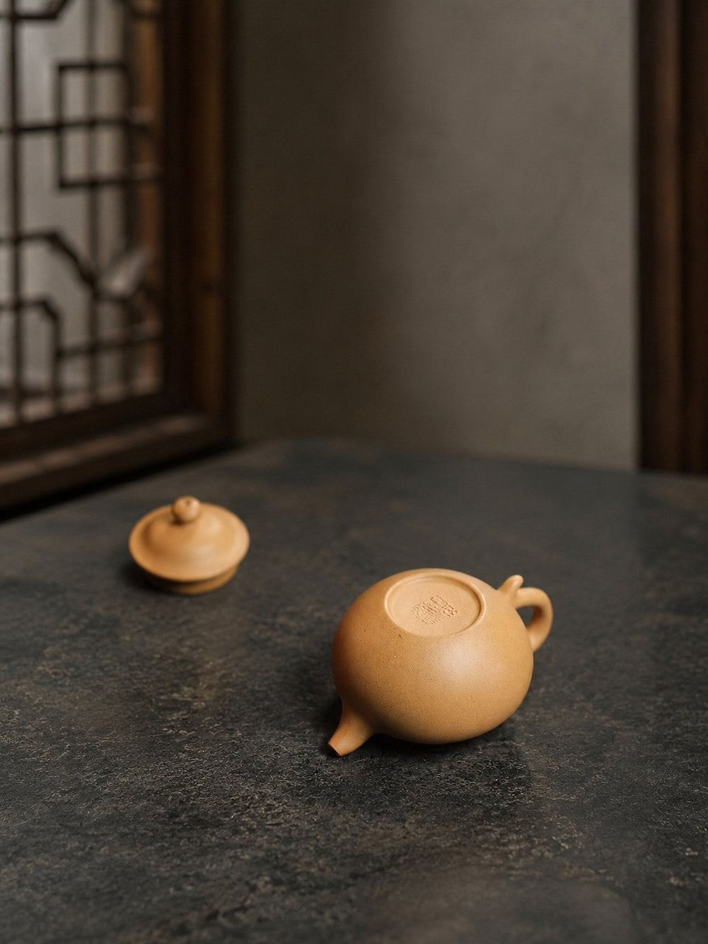 Handmade Fanggu Yixing Zisha Teapot – Duanni Clay, 125ml