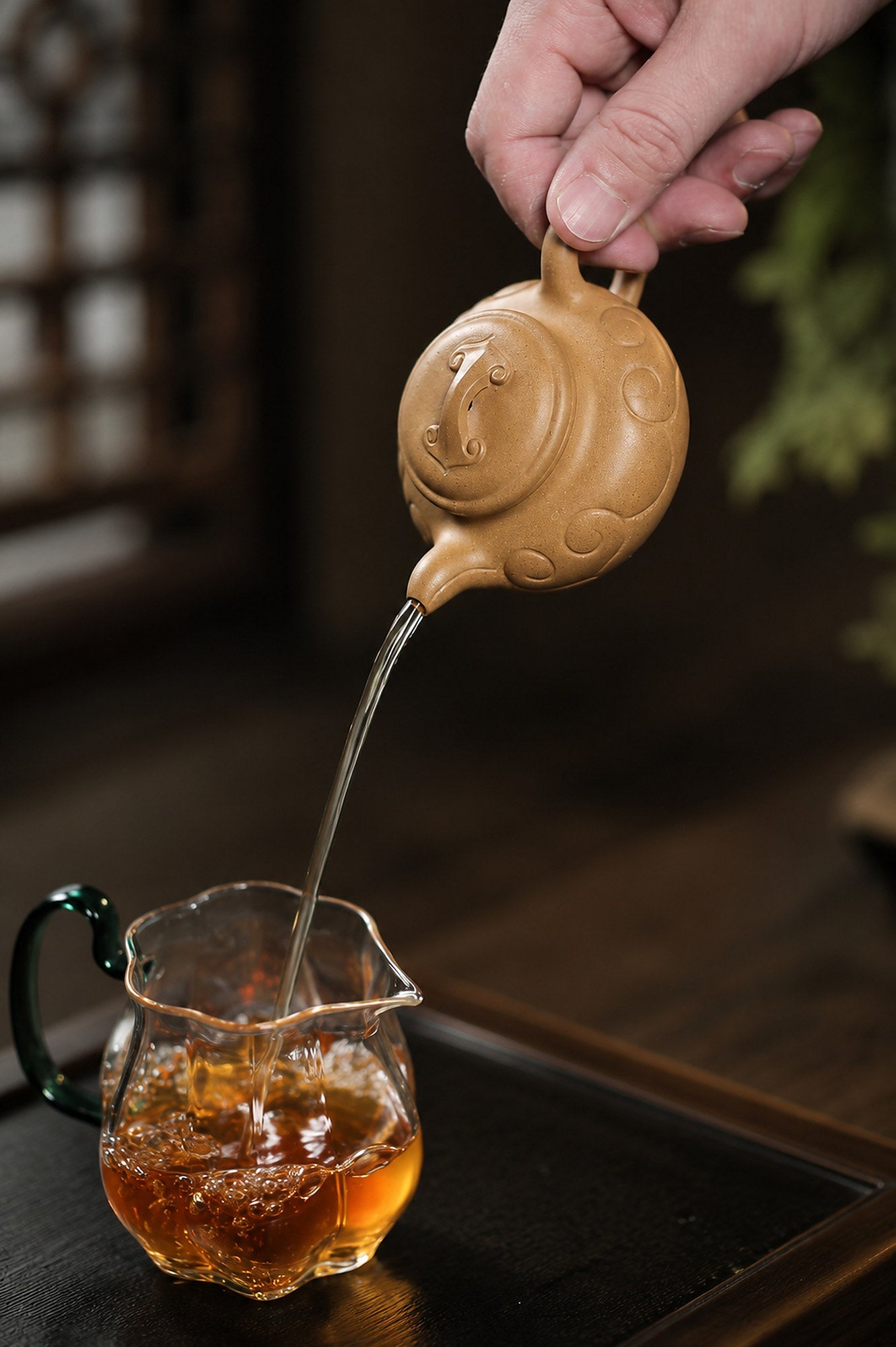 Handmade Fanggu Yixing Zisha Teapot – Duanni Clay, 125ml