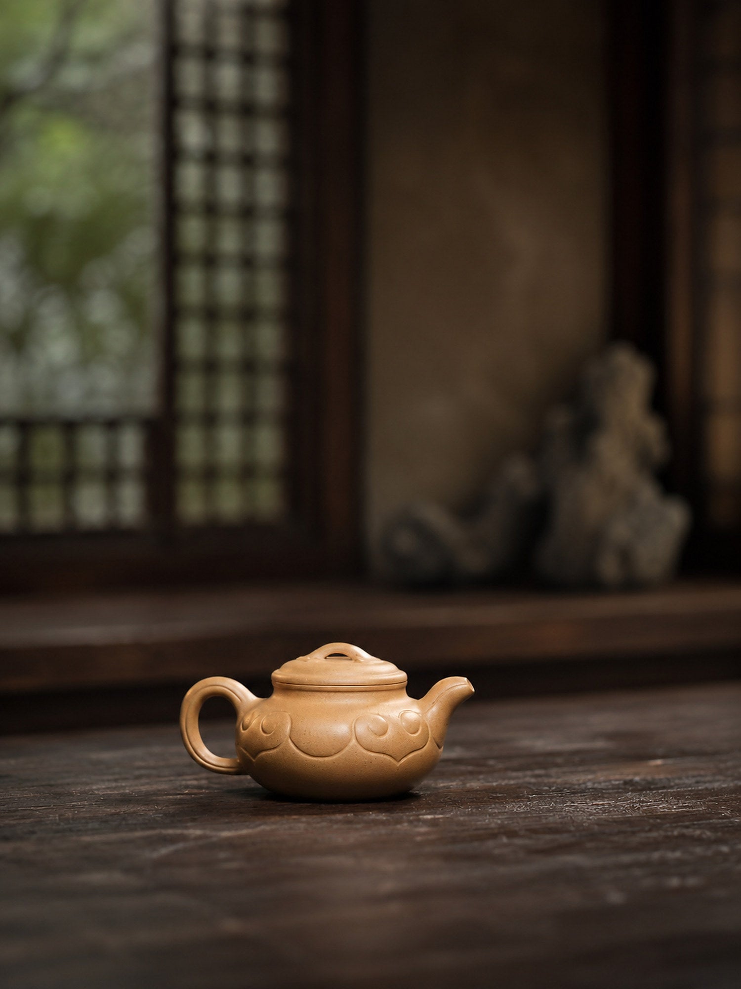 Handmade Fanggu Yixing Zisha Teapot – Duanni Clay, 125ml