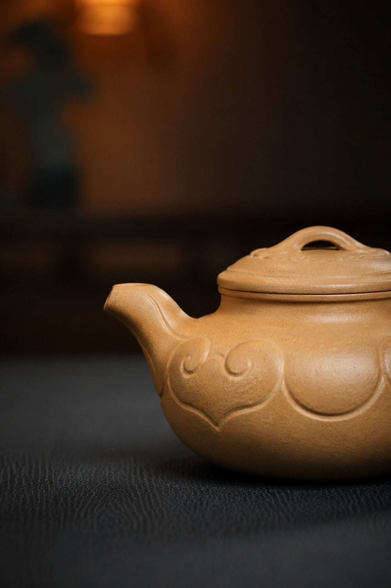 Handmade Fanggu Yixing Zisha Teapot – Duanni Clay, 125ml