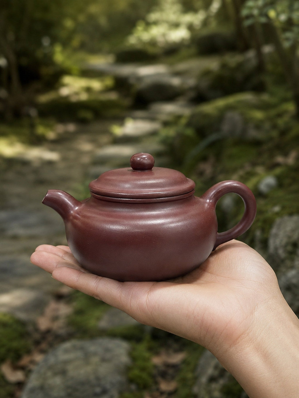 Handmade Fanggu Yixing Zisha Teapot – Longxuesha Clay, 200ml