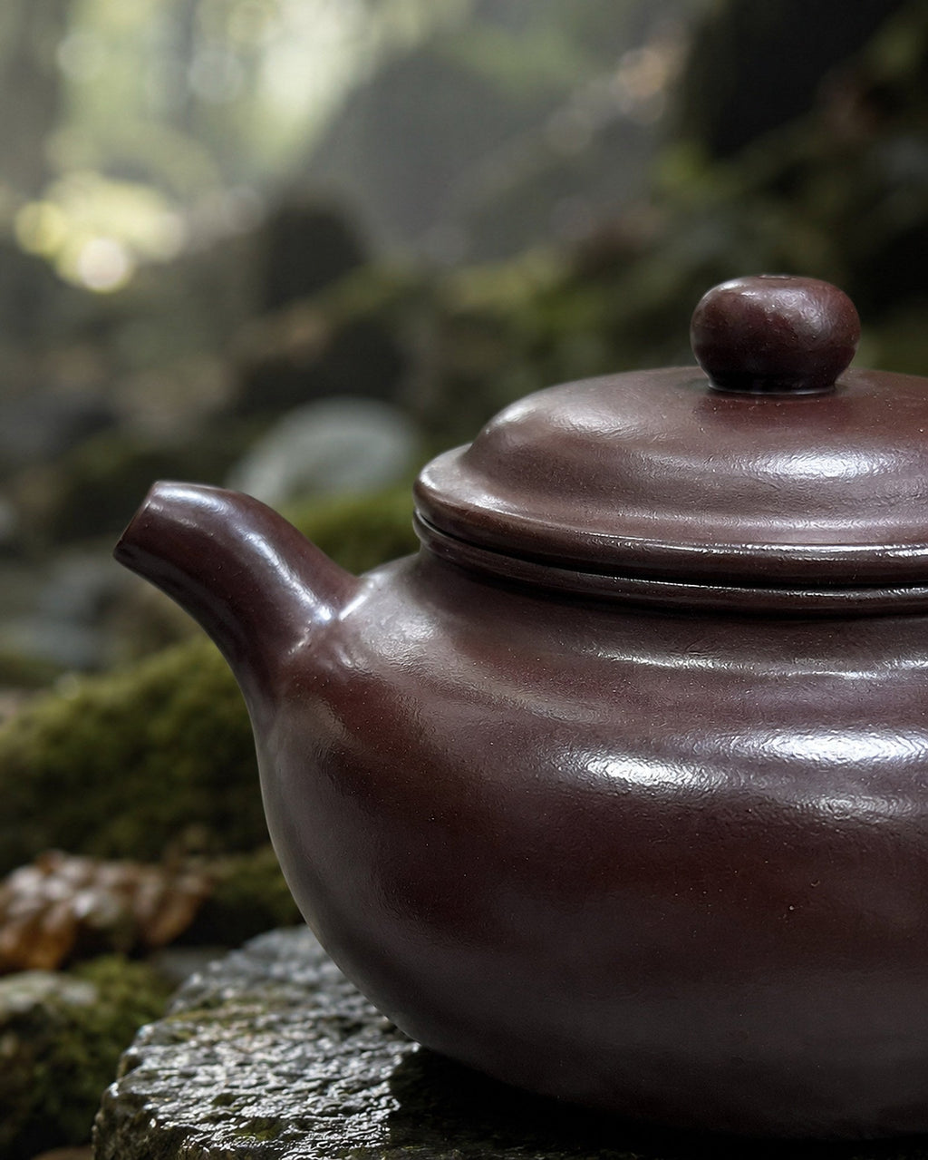 Handmade Fanggu Yixing Zisha Teapot – Shihong Clay, 200ml