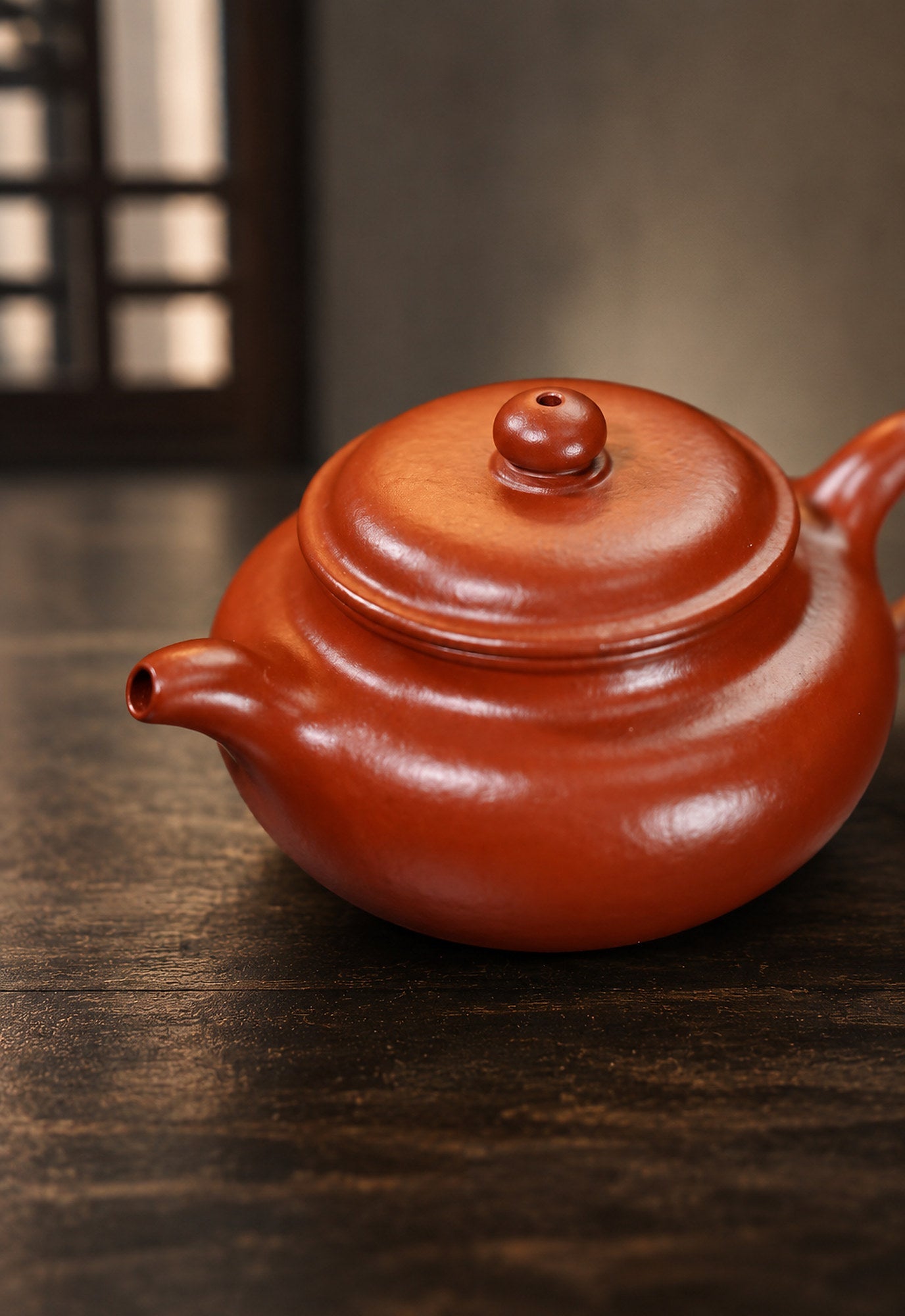 Handmade Fanggu Yixing Zisha Teapot – Zhuni Clay, 70ml
