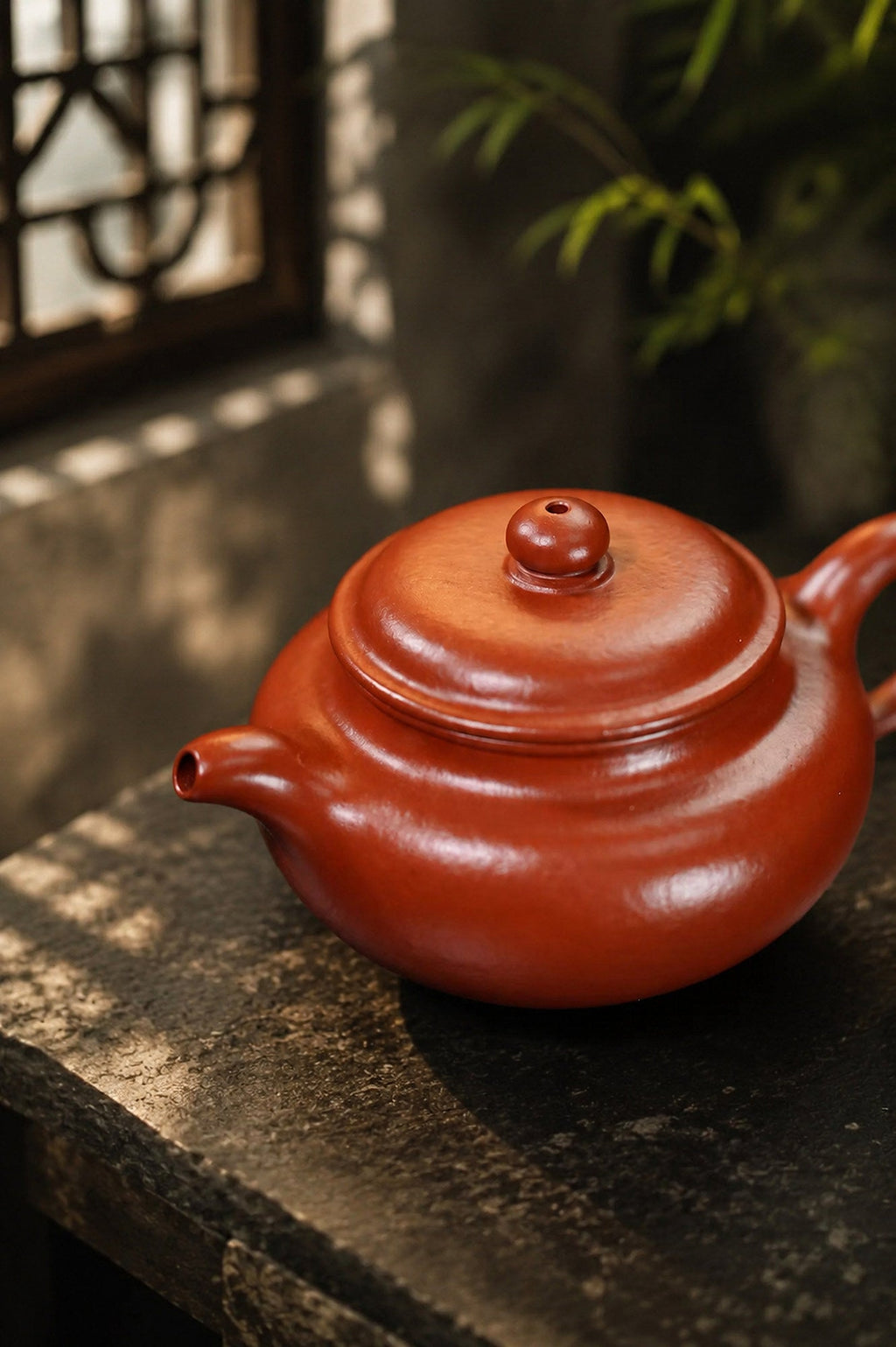 Handmade Fanggu Yixing Zisha Teapot – Zhuni Clay, 70ml