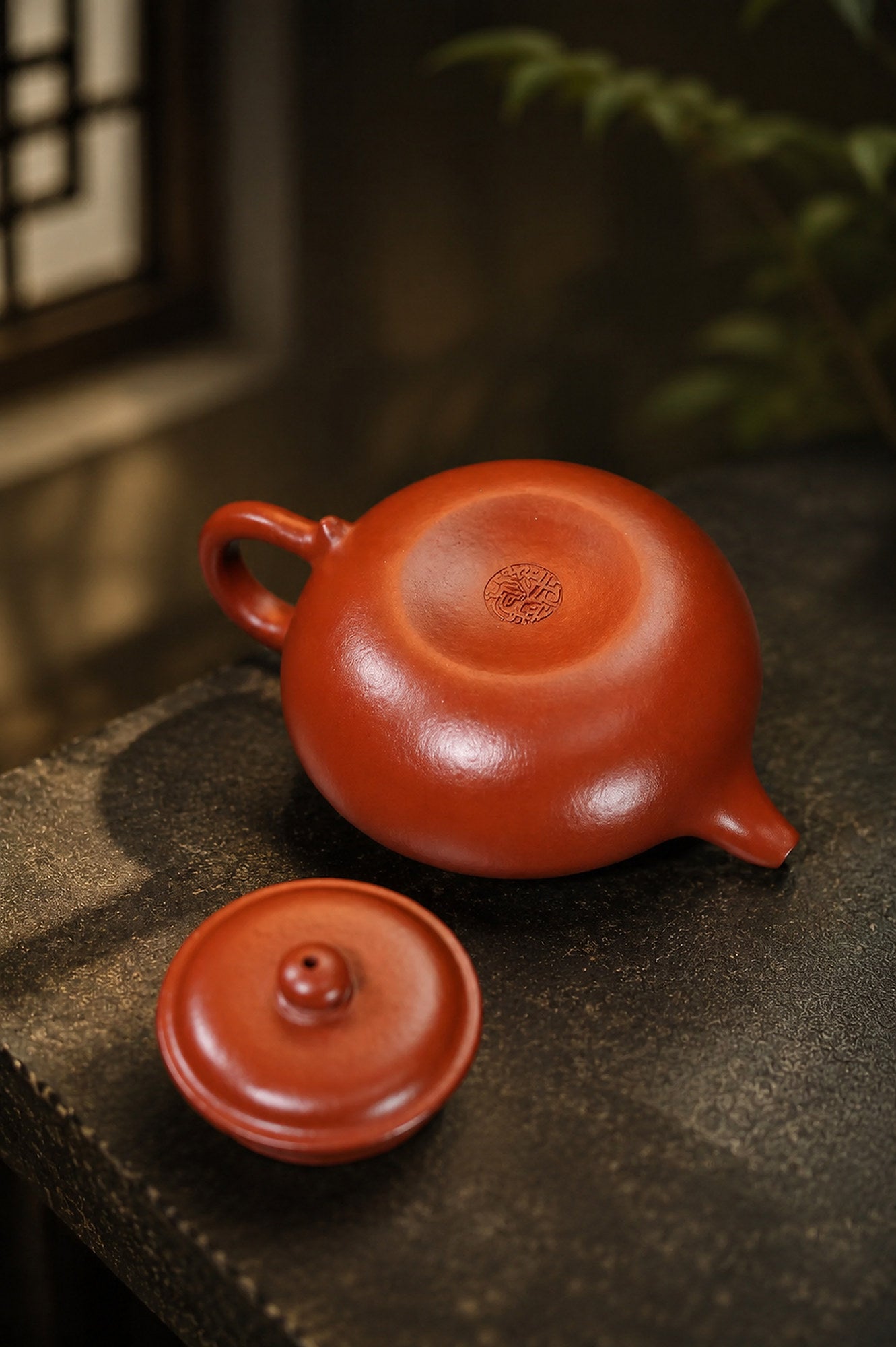 Handmade Fanggu Yixing Zisha Teapot – Zhuni Clay, 70ml