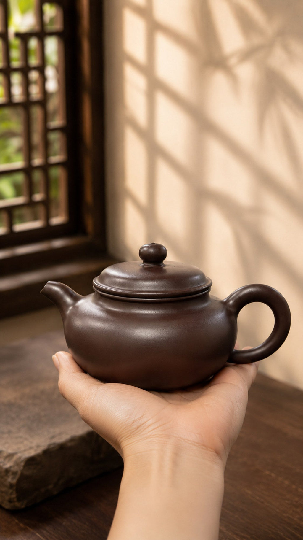 Handmade Fanggu Yixing Zisha Teapot – Zipao Yusha Clay, 160ml