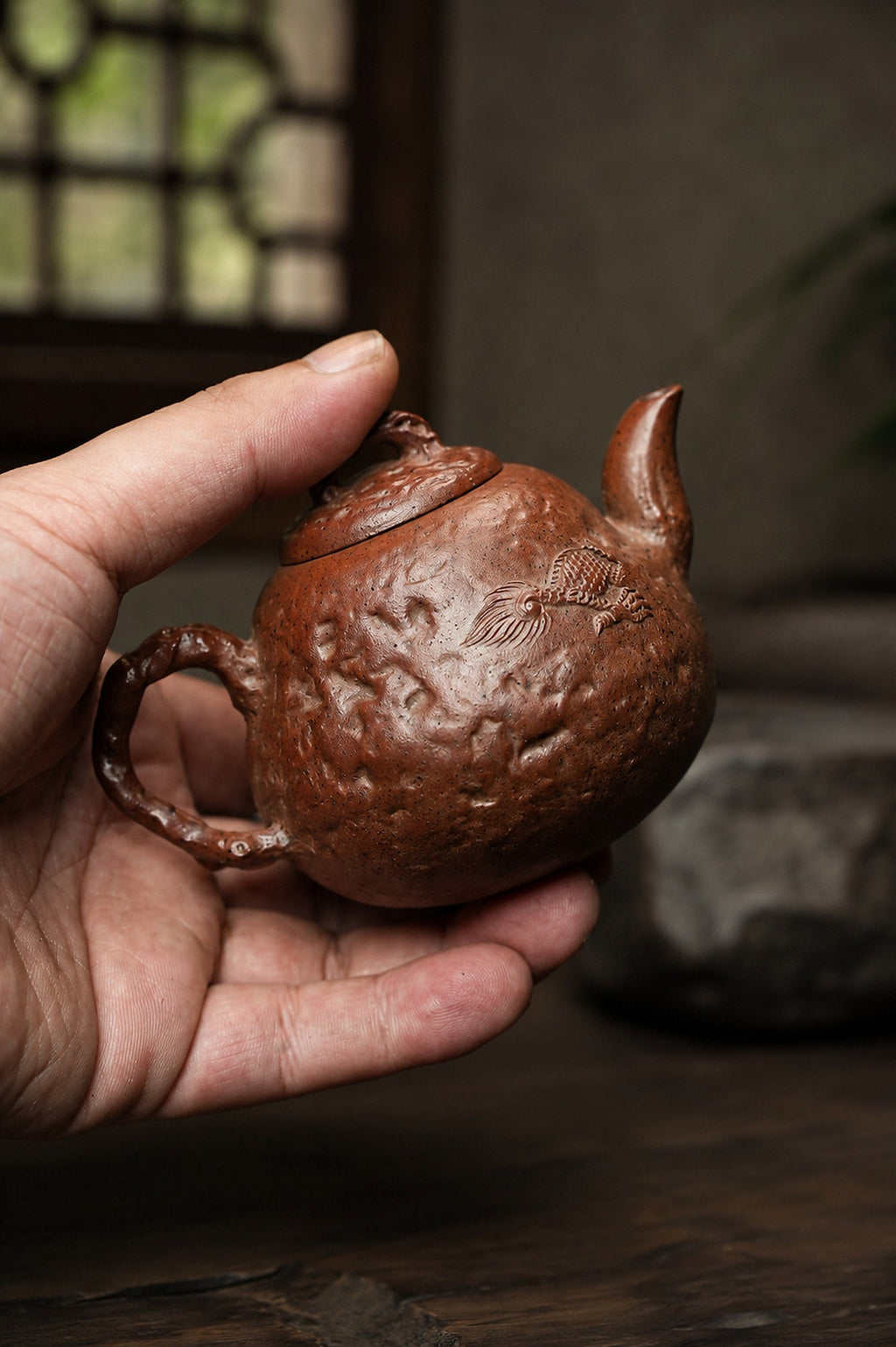 Gongchun Yixing Zisha Teapot – Golden Duanni Clay, 150ml