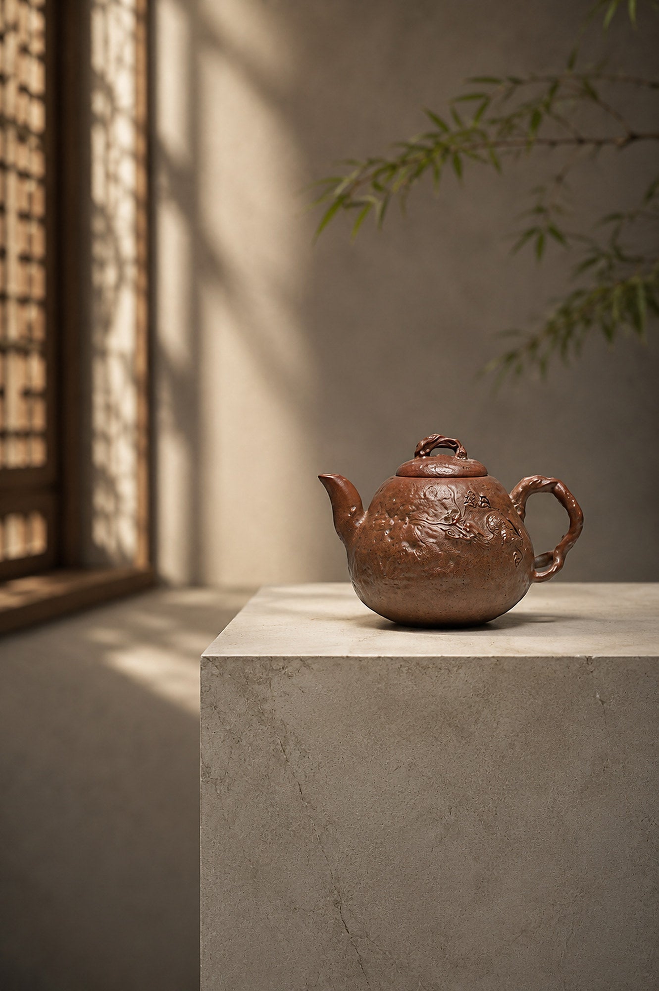 Gongchun Yixing Zisha Teapot – Golden Duanni Clay, 150ml
