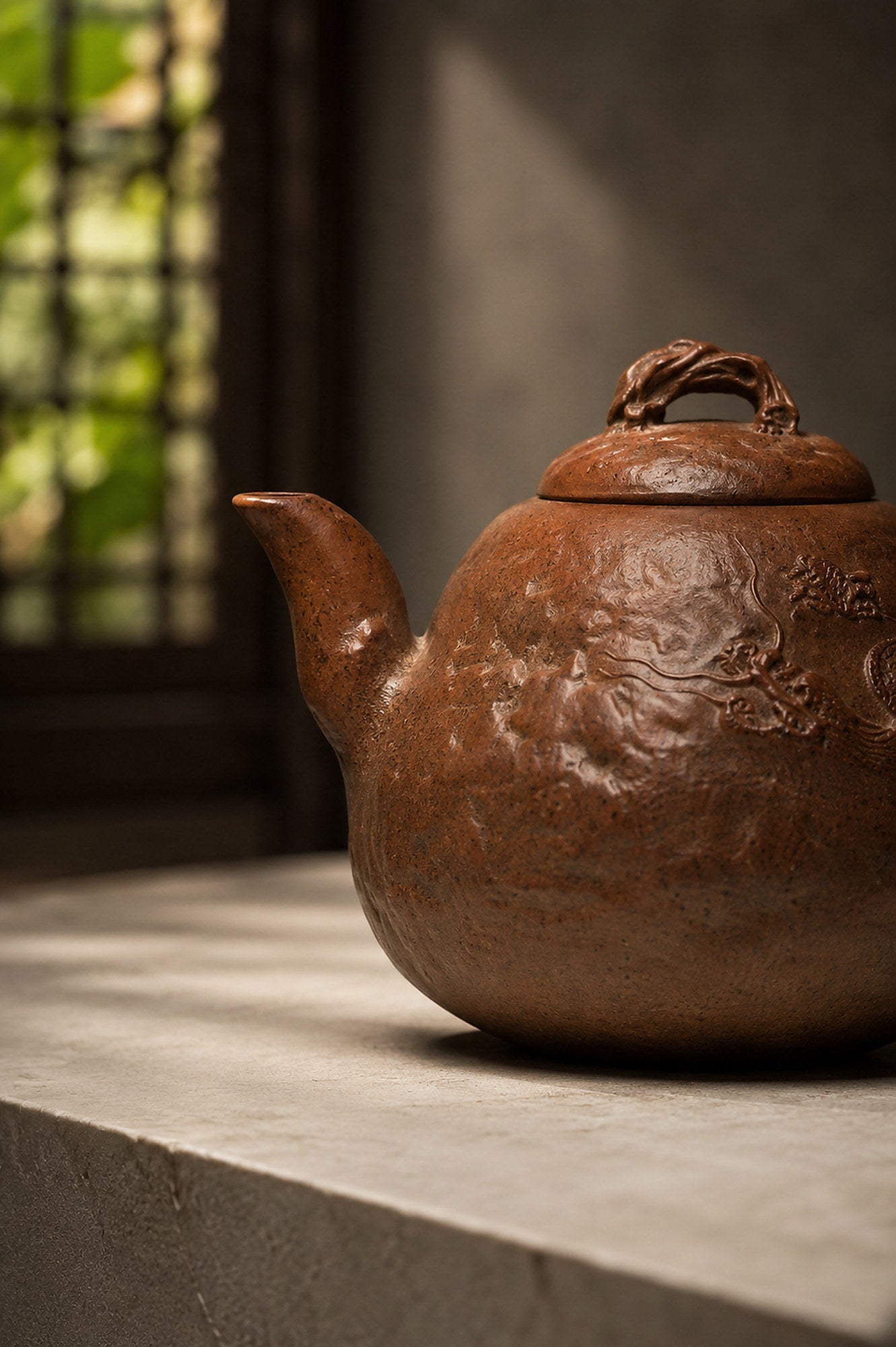 Gongchun Yixing Zisha Teapot – Golden Duanni Clay, 150ml