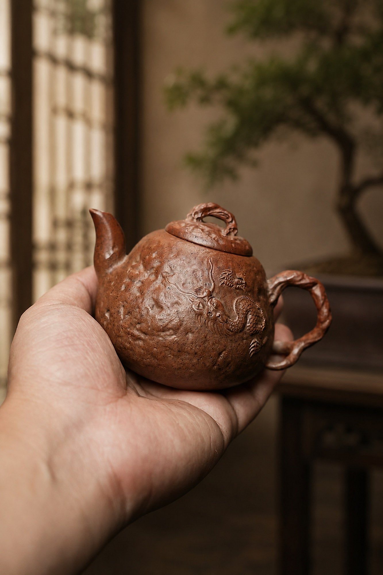 Gongchun Yixing Zisha Teapot – Golden Duanni Clay, 150ml