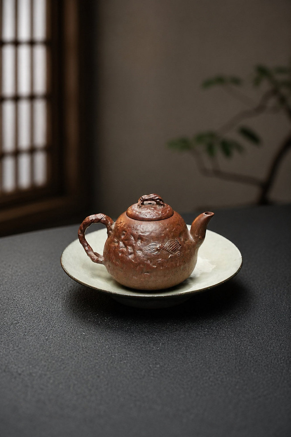 Gongchun Yixing Zisha Teapot – Golden Duanni Clay, 150ml