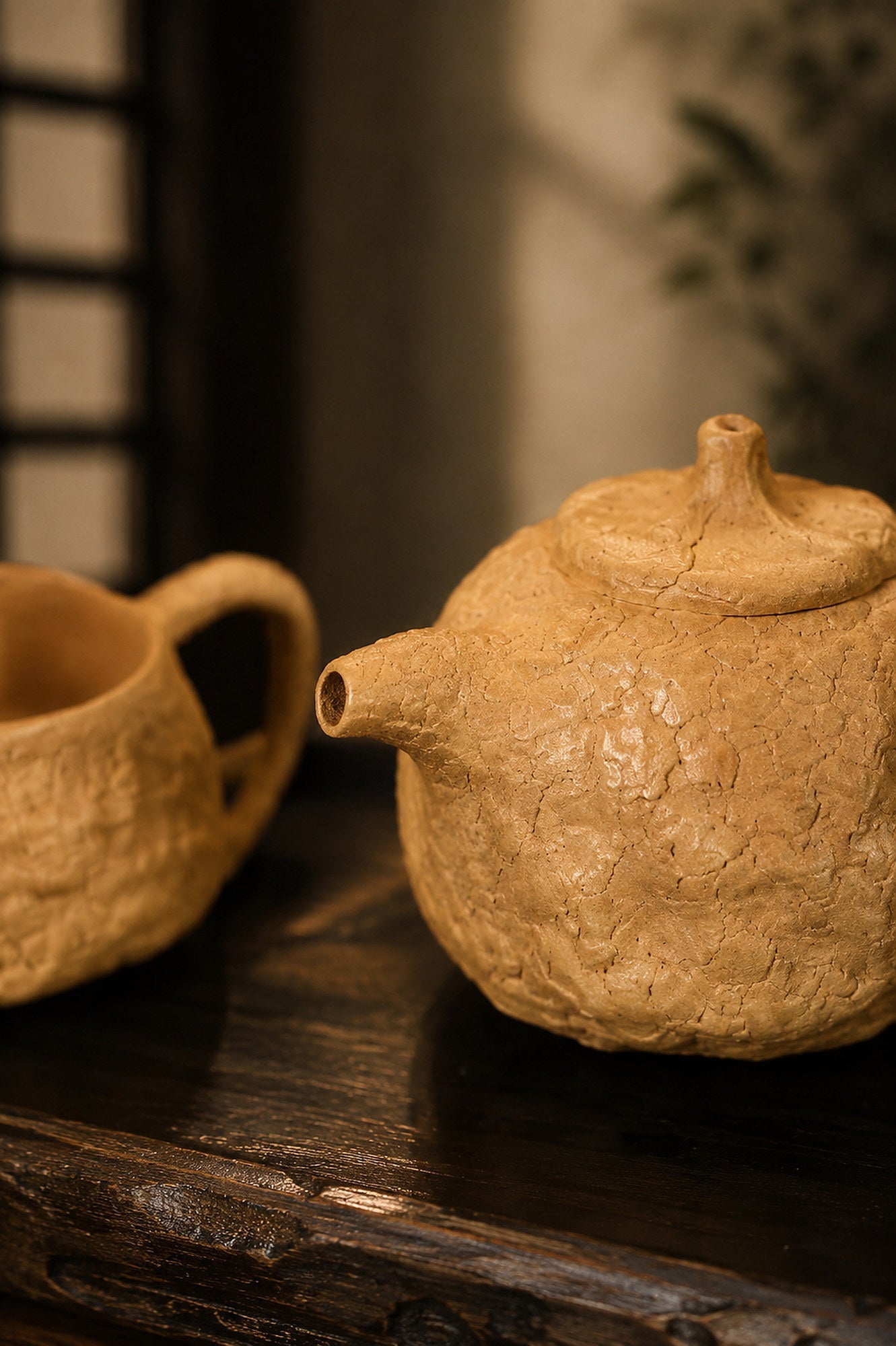 Handmade Gongchun Yixing Zisha Teapot – Golden Duanni Clay, 160ml