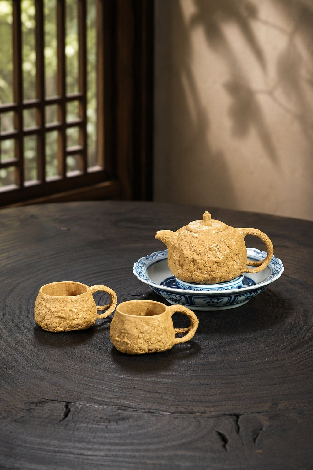 Handmade Gongchun Yixing Zisha Teapot – Golden Duanni Clay, 160ml