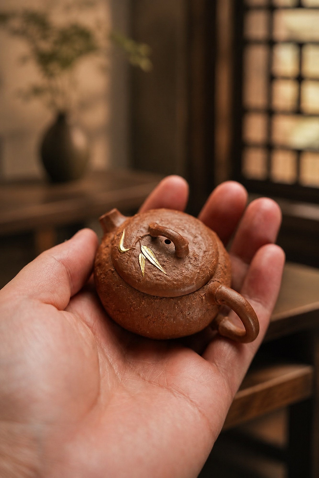 Gongchun Yixing Zisha Teapot – Yellow Jiangponi Clay, 50ml