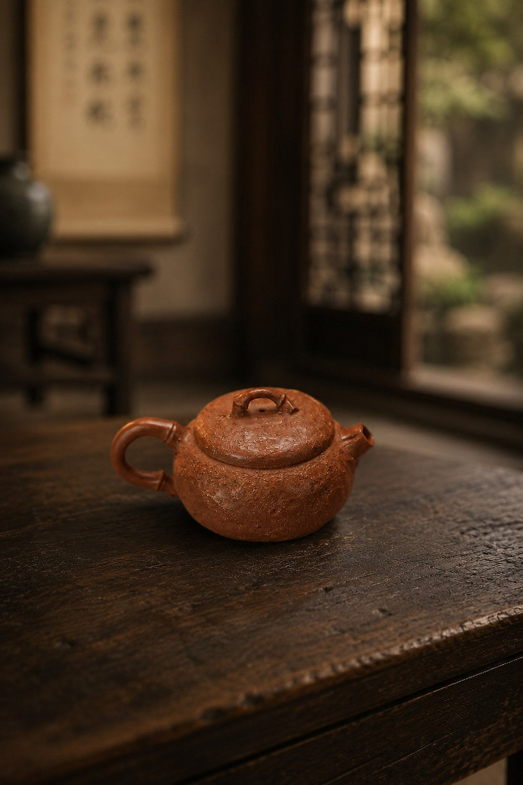 Gongchun Yixing Zisha Teapot – Yellow Jiangponi Clay, 50ml