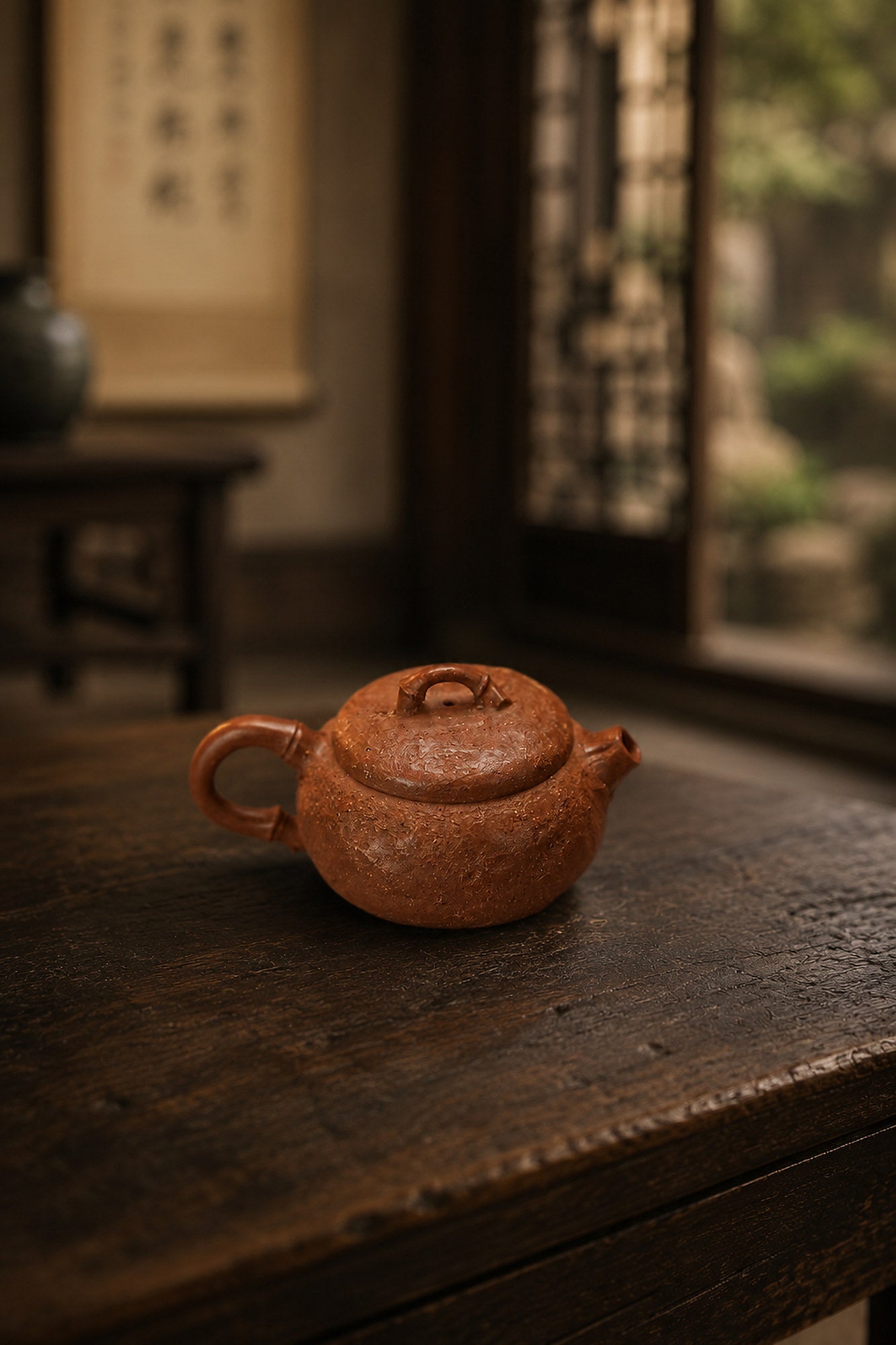 Gongchun Yixing Zisha Teapot – Yellow Jiangponi Clay, 50ml