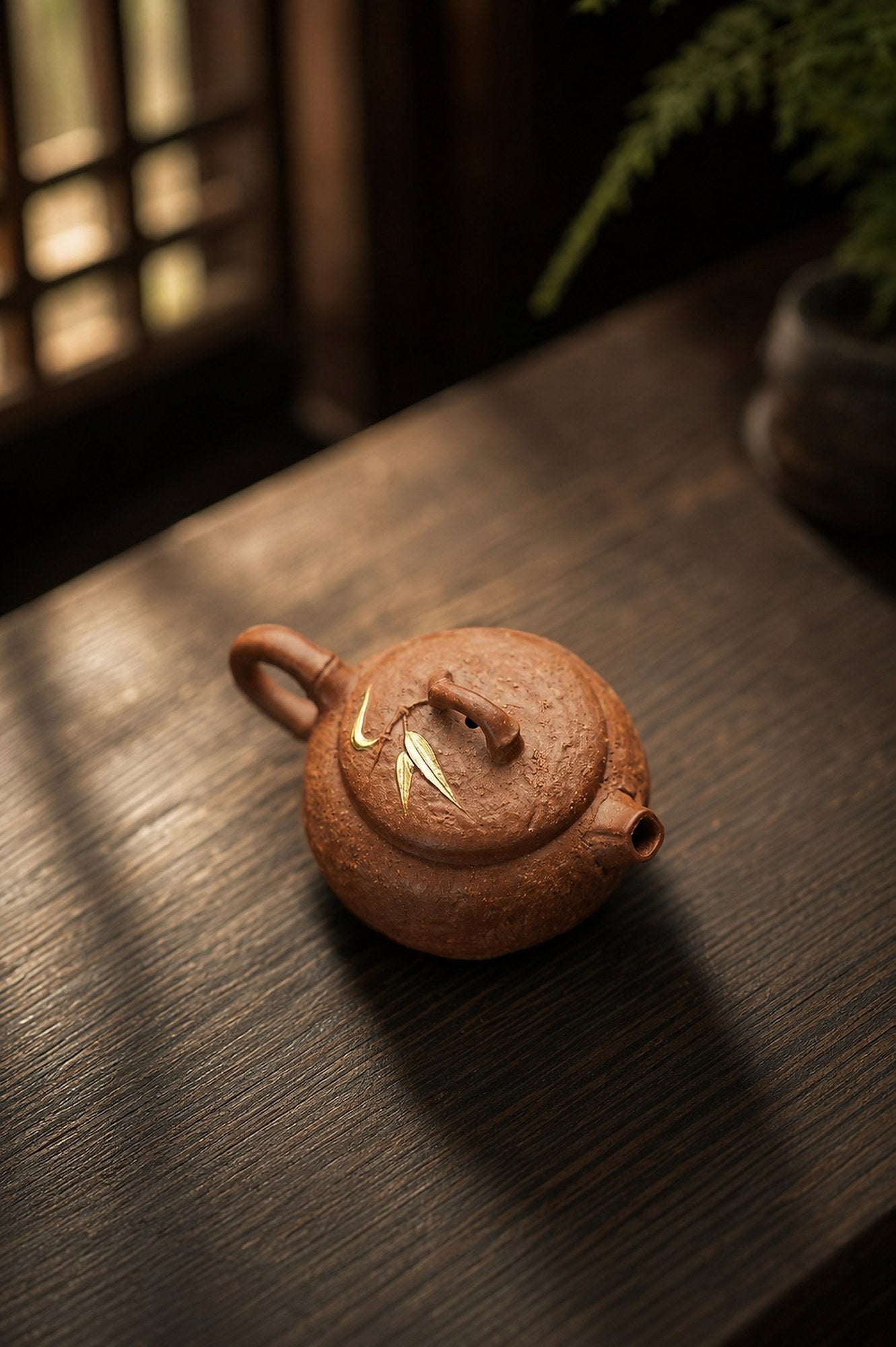 Gongchun Yixing Zisha Teapot – Yellow Jiangponi Clay, 50ml