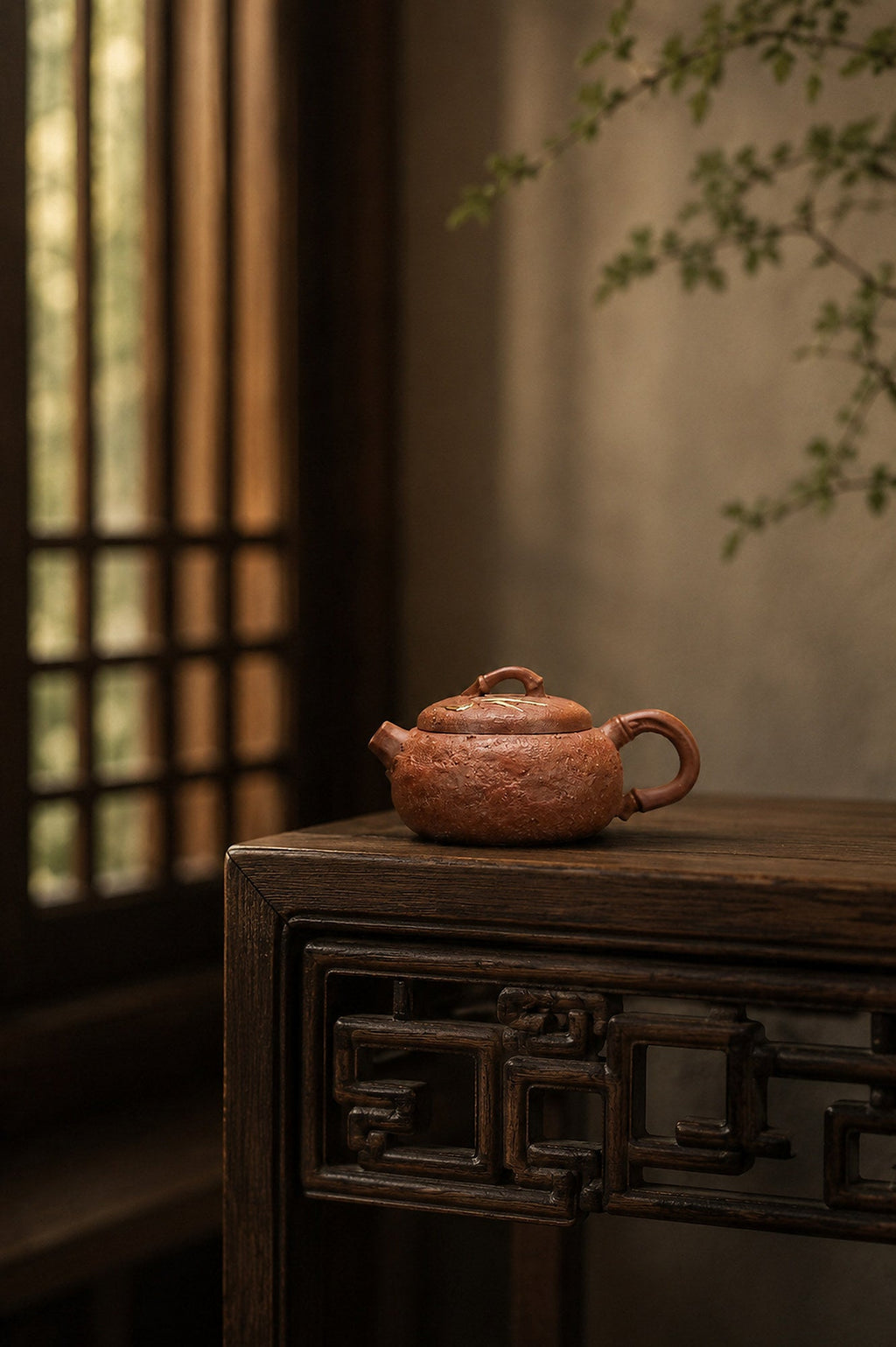 Gongchun Yixing Zisha Teapot – Yellow Jiangponi Clay, 50ml