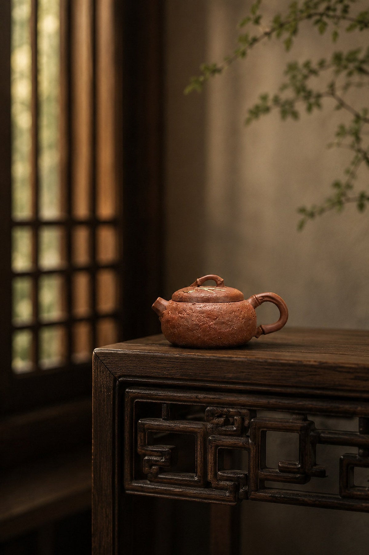 Gongchun Yixing Zisha Teapot – Yellow Jiangponi Clay, 50ml