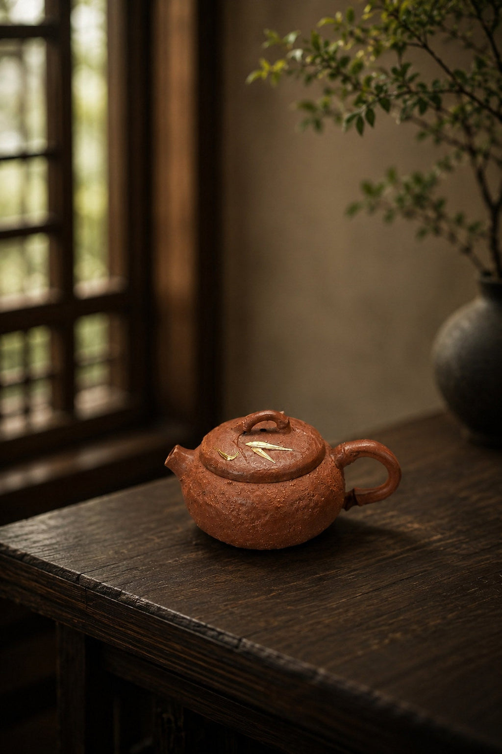 Gongchun Yixing Zisha Teapot – Yellow Jiangponi Clay, 50ml