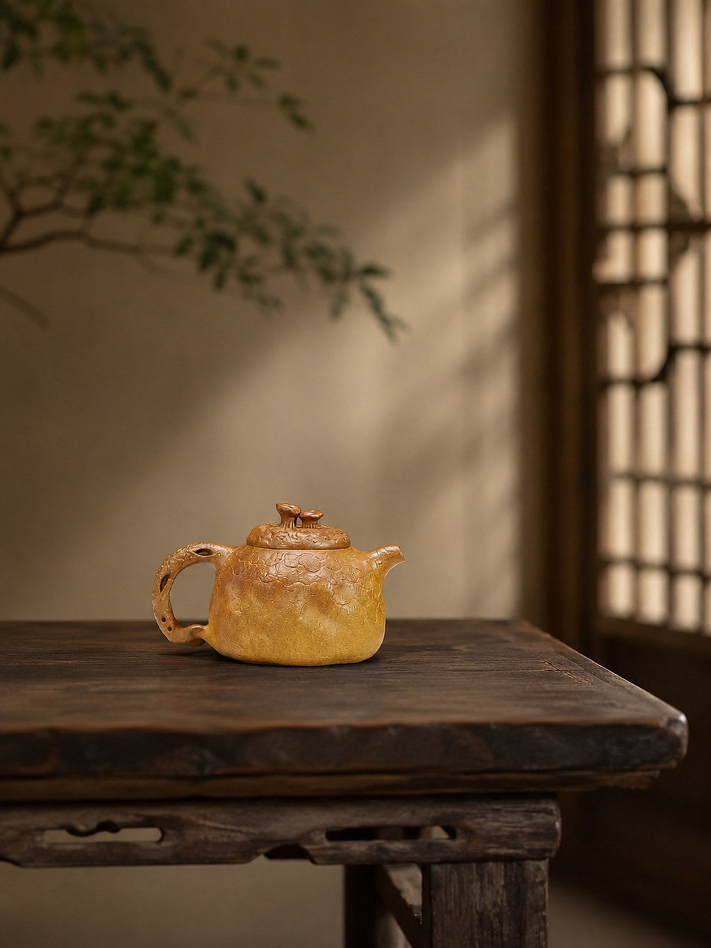 Gongchun Yixing Zisha Teapot – Zhuni Clay, 80ml