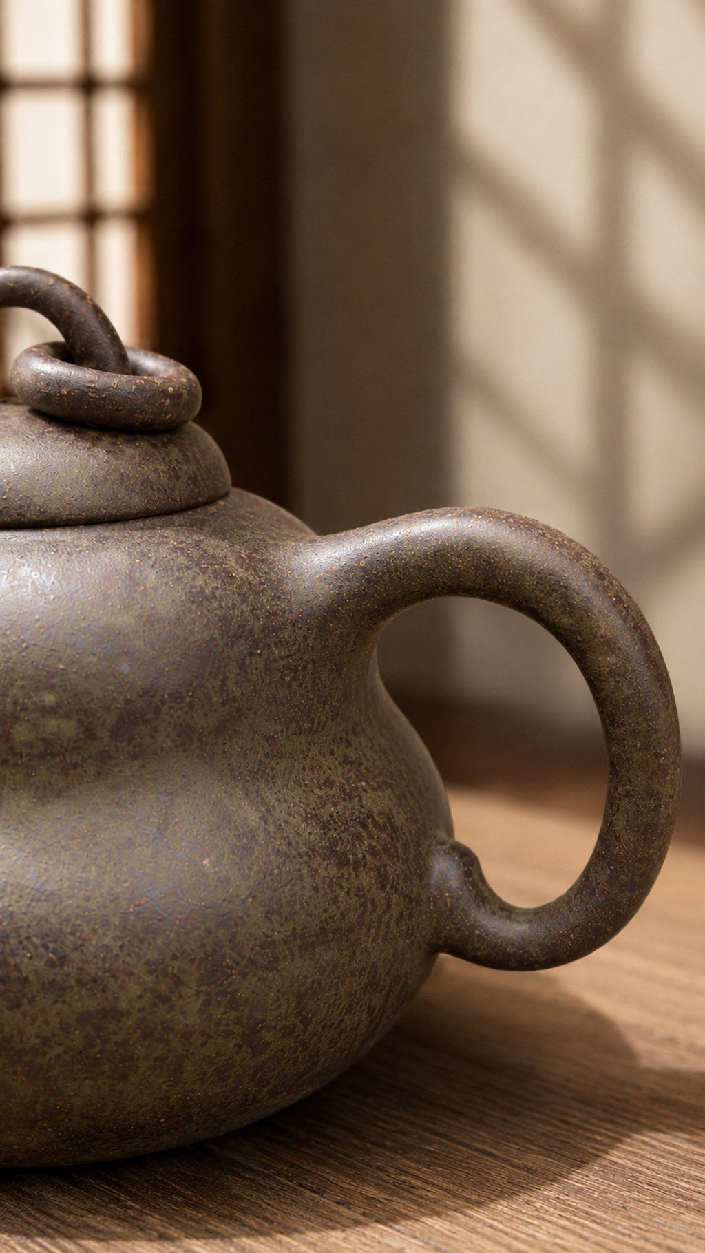 Gourd Form Yixing Zisha Teapot – Xiekeqing Clay, 210ml
