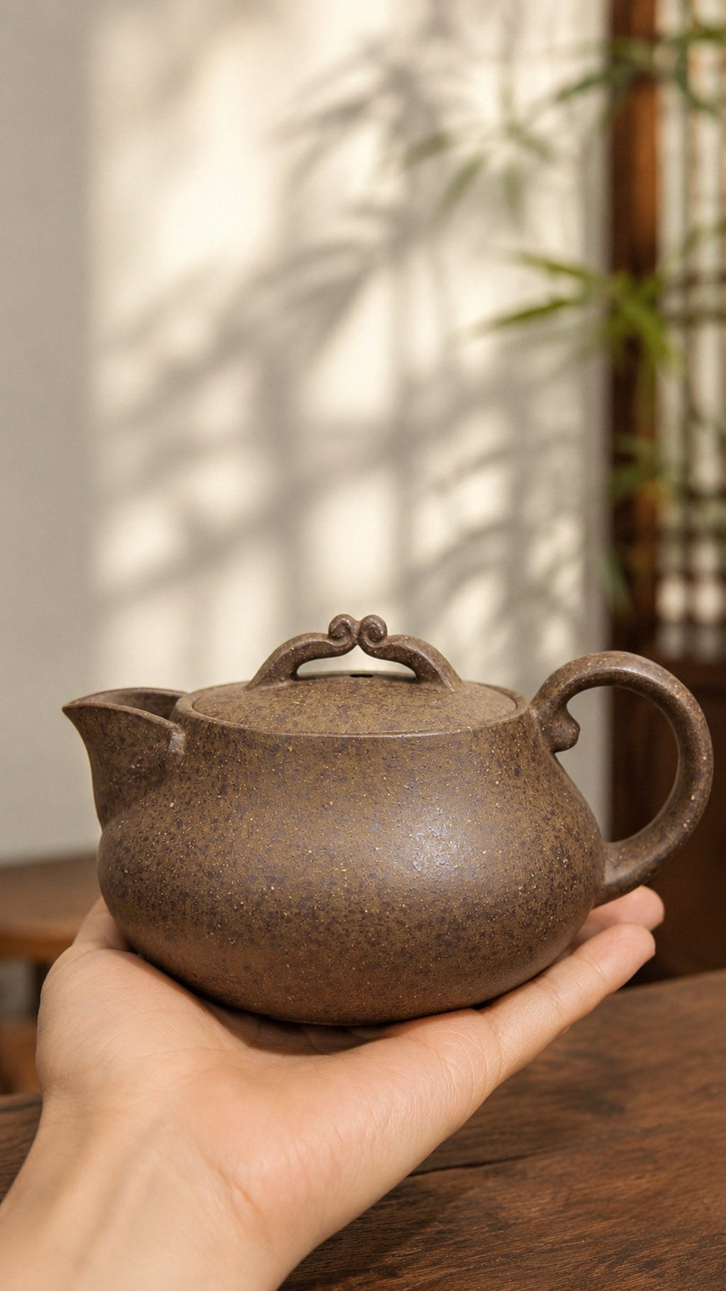 Gourd Form Yixing Zisha Teapot – Xiekeqing Clay, 200ml