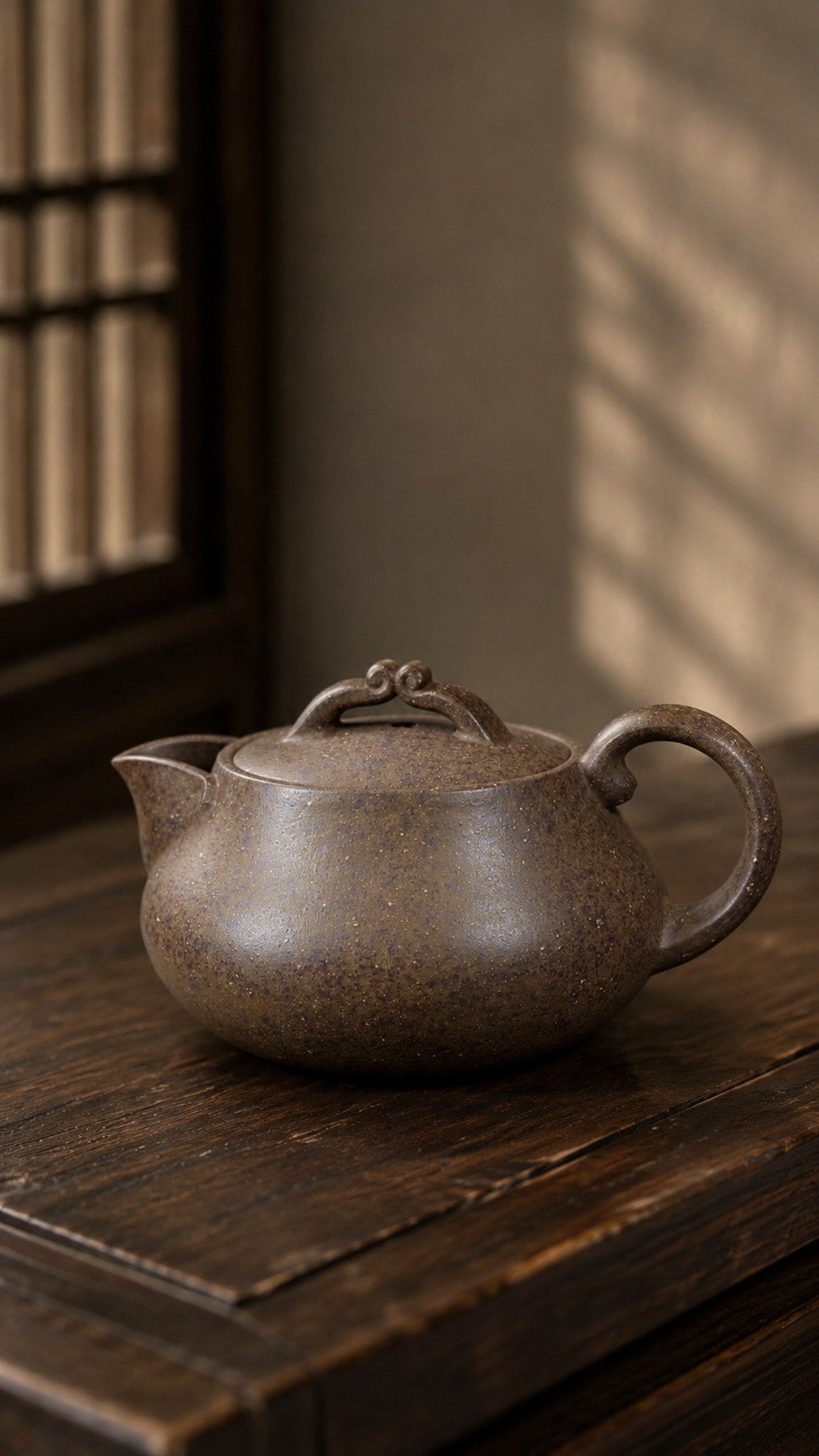 Gourd Form Yixing Zisha Teapot – Xiekeqing Clay, 200ml
