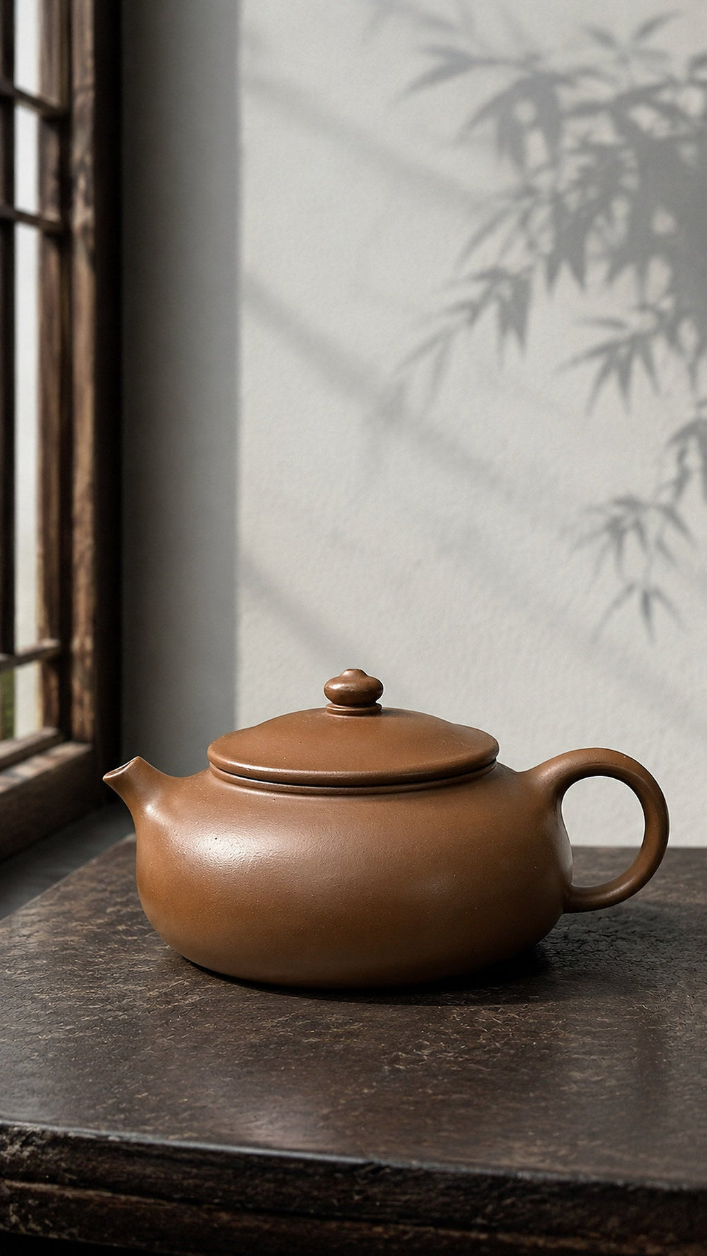 Handmade Han Jiang Yixing Zisha Teapot – Chijin Zini Clay, 170ml