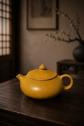 Han Jiang Yixing Zisha Teapot – Golden Zhuni Clay, 100ml